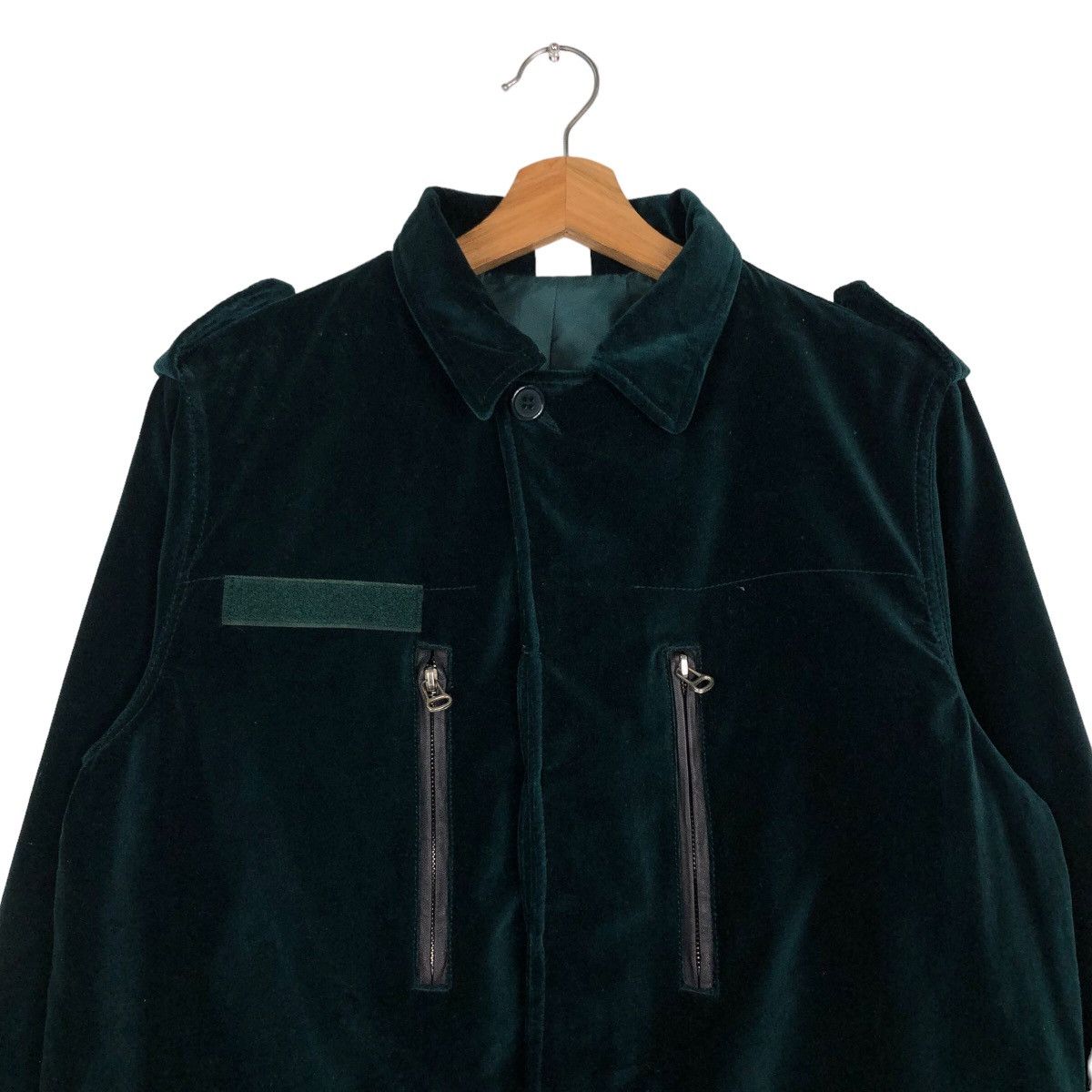 Issey Miyake 🔥Biker Jacket Velvet Rare Pocket Phono Japan Issey Miyake Size US M / EU 48-50 / 2 - 3 Thumbnail