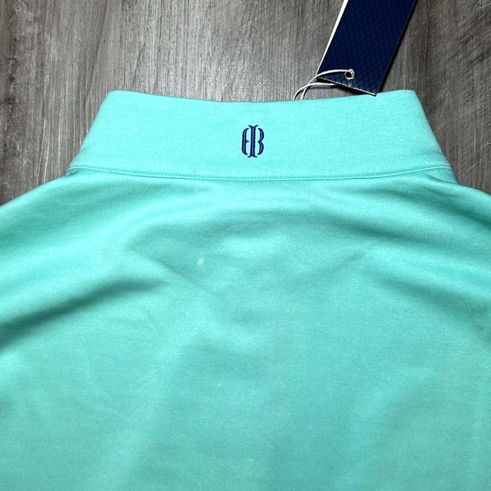 Vintage Holderness & Bourne Dry Luxe Performance Tailored Fit Quarter Zip Pullover M Mens Green Sweatshirt Regular Long Description: N/A Size US M / EU 48-50 / 2 - 5 Thumbnail