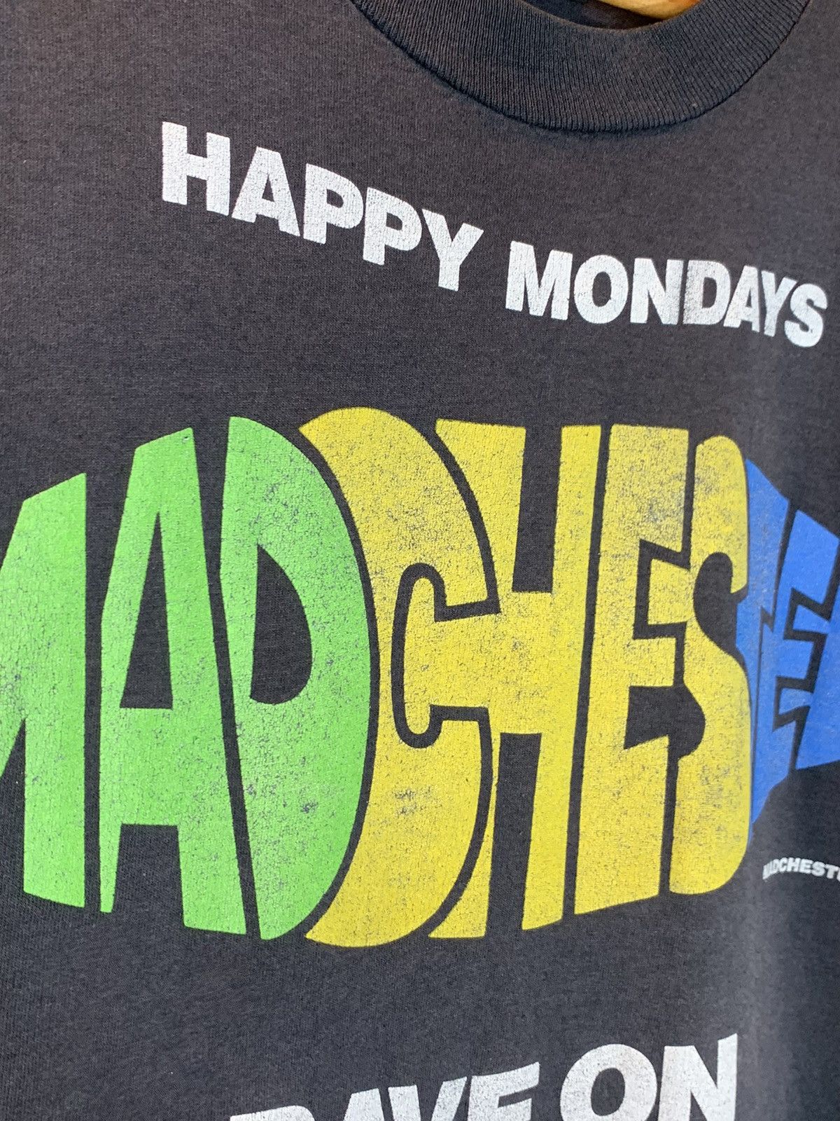 *RARE* Vintage 80’s Happy Mondays Madchester Rave On T-Shirt