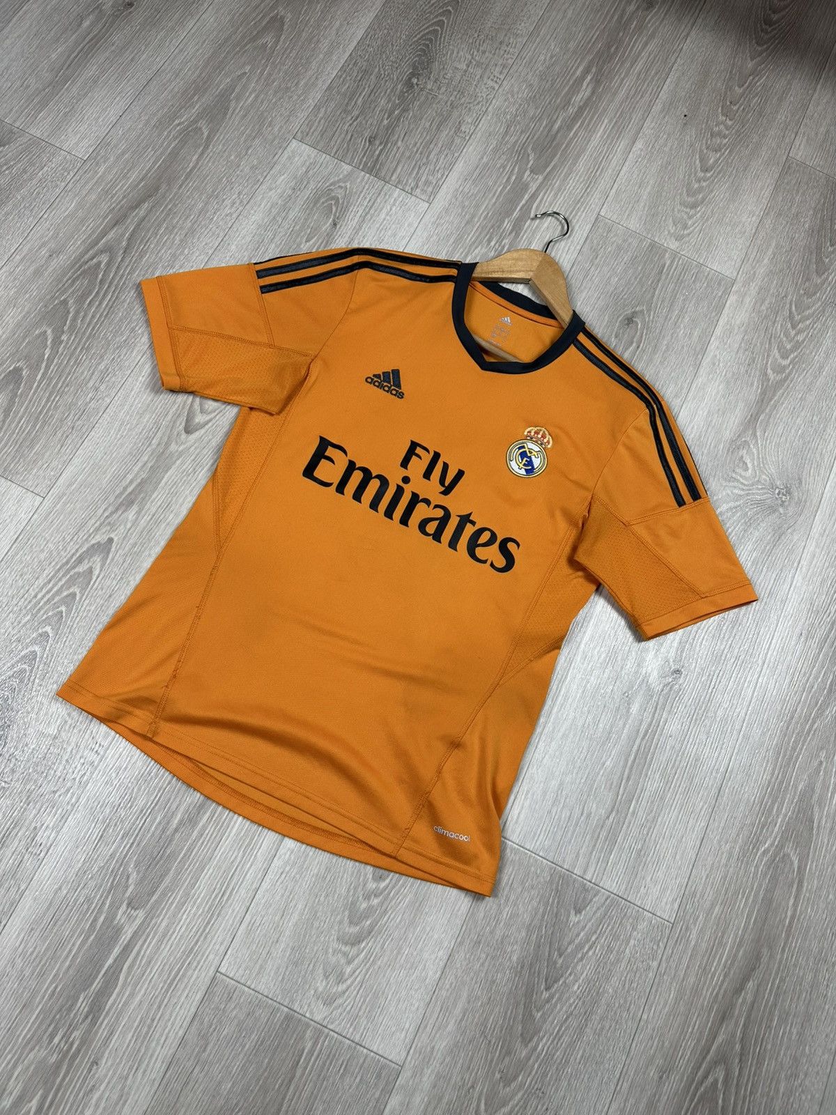 Adidas Adidas Real Madrid 2013-2014 Soccer Jersey T-Shirt Size US S / EU 44-46 / 1 - 3 Thumbnail