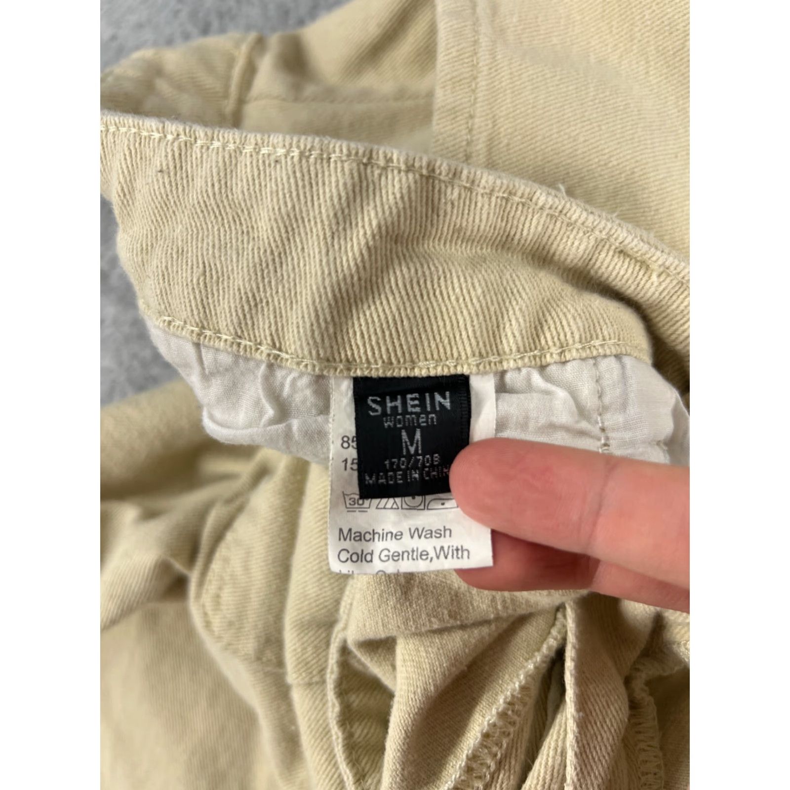 Shein Shein Pants Jeans Womens 26 Yellow Denim Tapered Pleated Cotton Poly Blend 26x26 Womens Size 26" / US 2 / IT 38 - 6 Thumbnail
