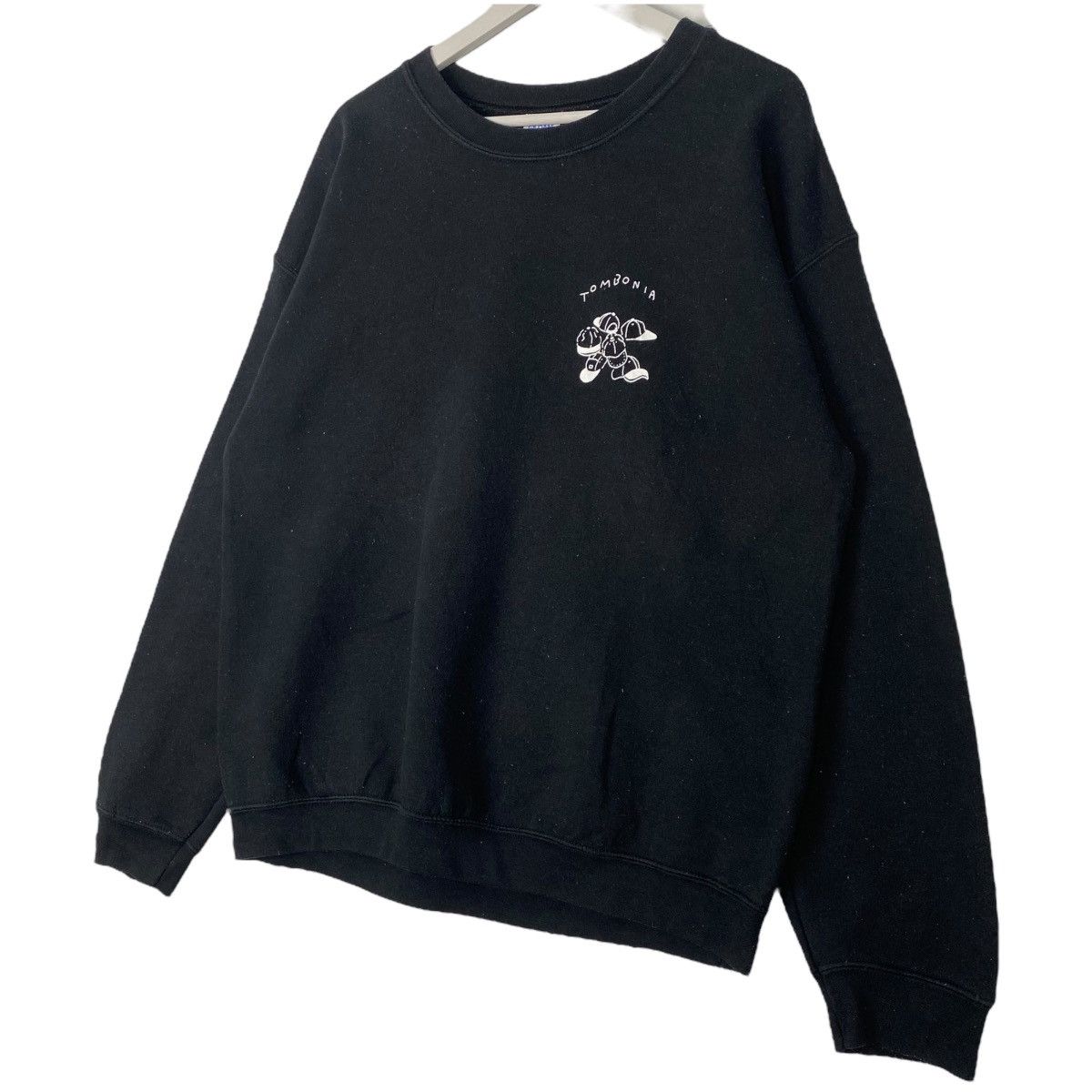 Vintage Vintage Tombonia Sweatshirt Crewneck Black Back Size L Size US L / EU 52-54 / 3 - 2 Thumbnail