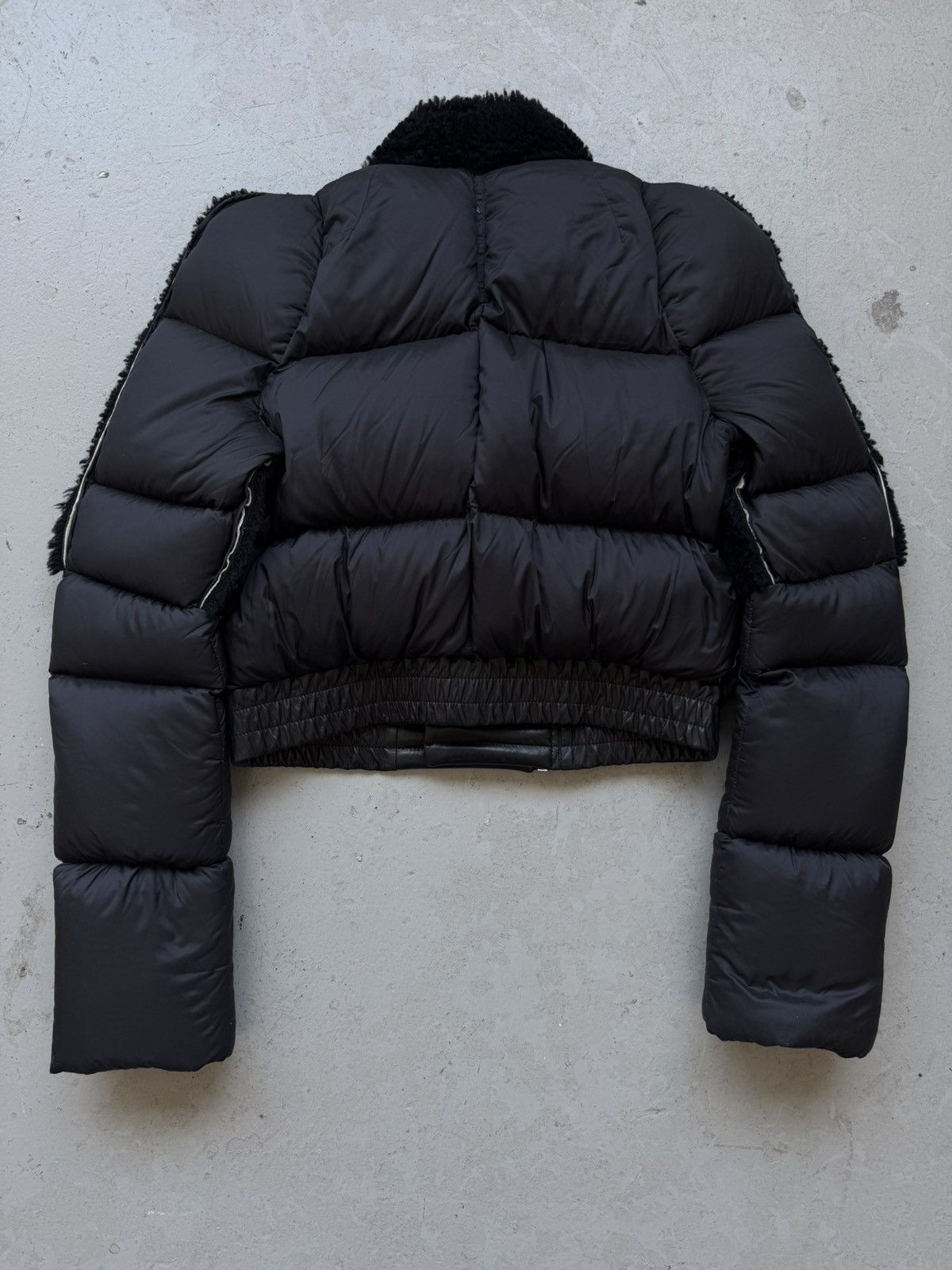 Rick Owens Rick Owens FW19 LARRY Runway Cropped Zionic down coat Size US S / EU 44-46 / 1 - 5 Thumbnail