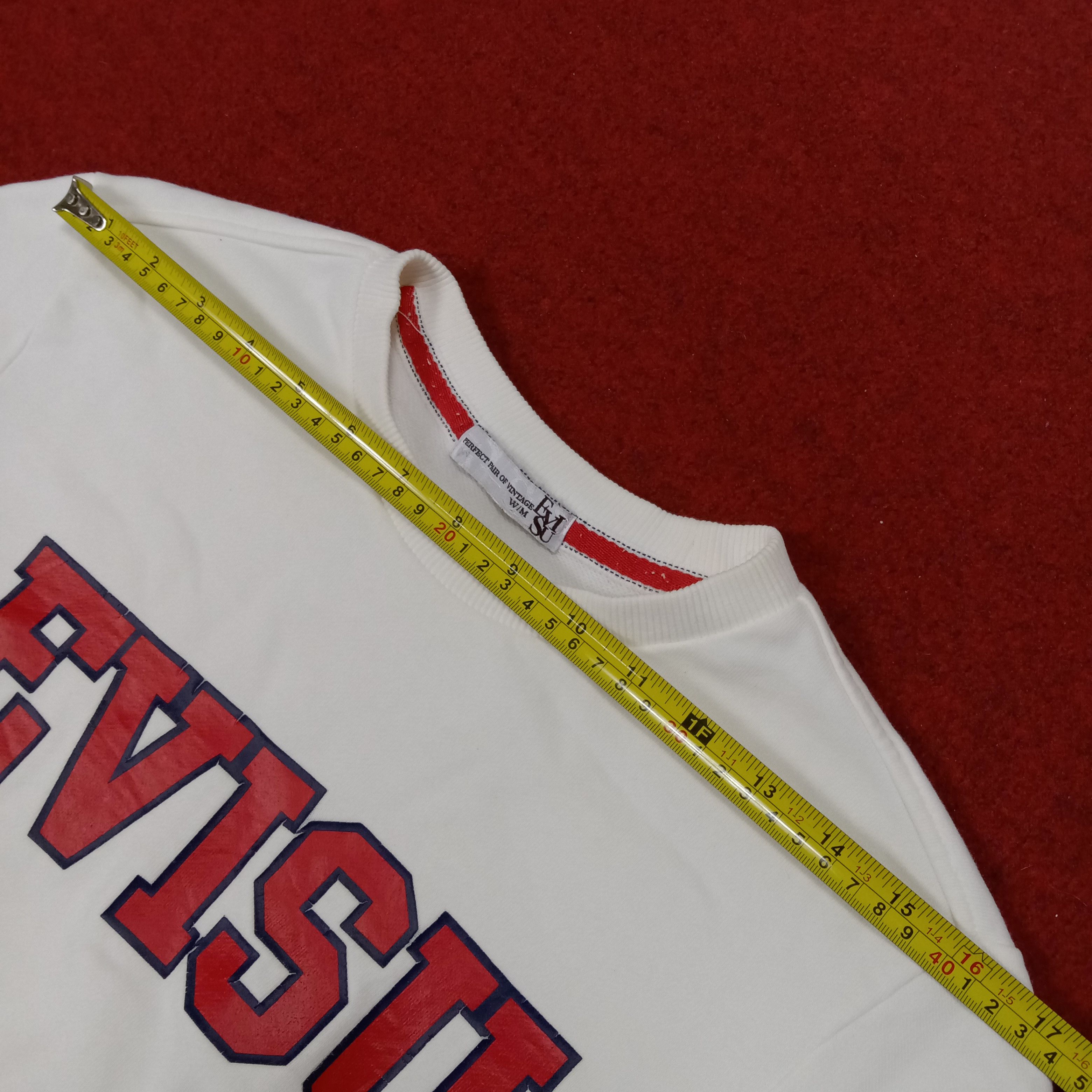 Japanese Brand Evisu Sweatshirt Spell Out Design Streetwear Style Size US S / EU 44-46 / 1 - 10 Thumbnail