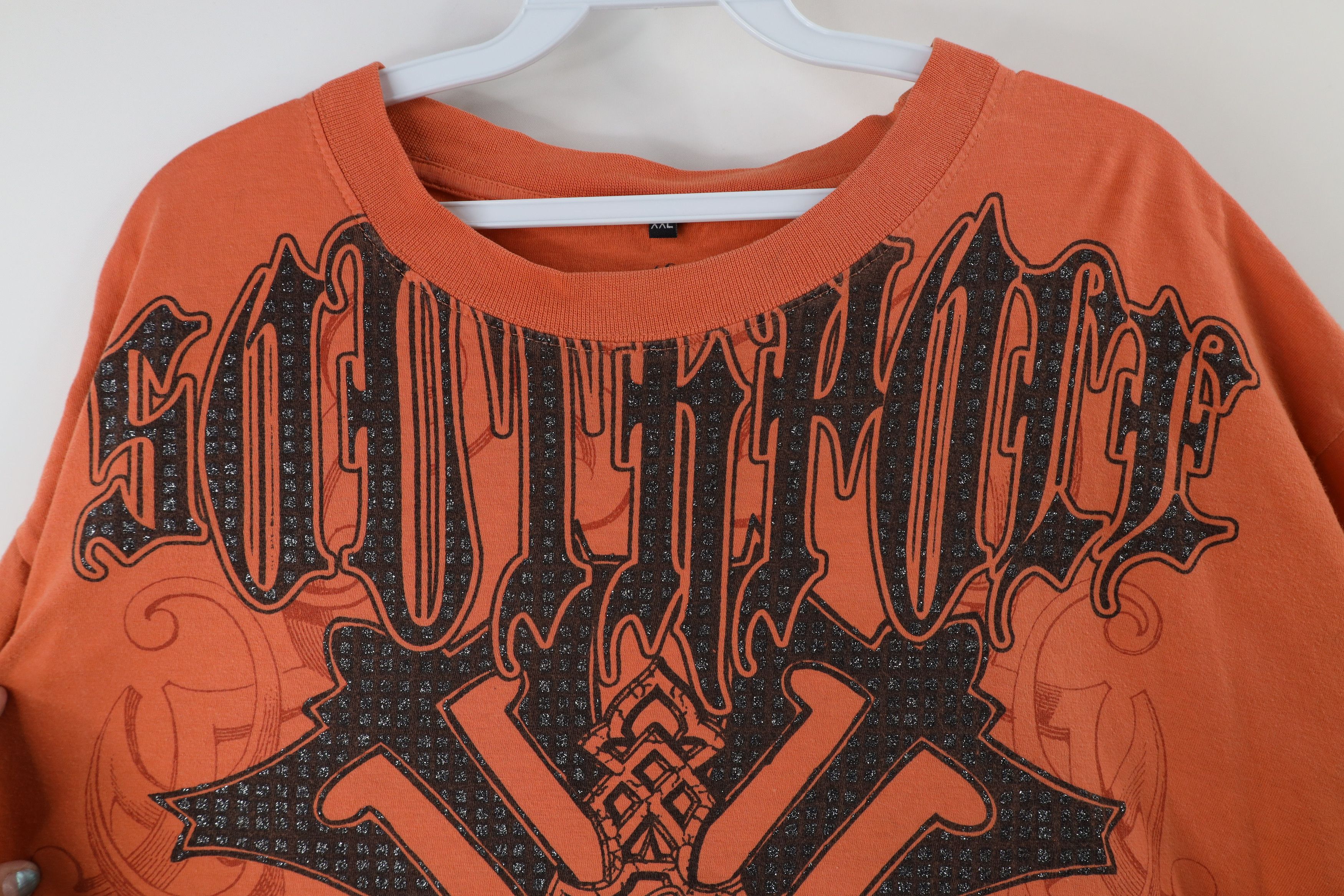 Southpole × Vintage Vintage Southpole Gaelic Cross UFC MMA Fighting T-Shirt Size US XXL / EU 58 / 5 - 4 Thumbnail