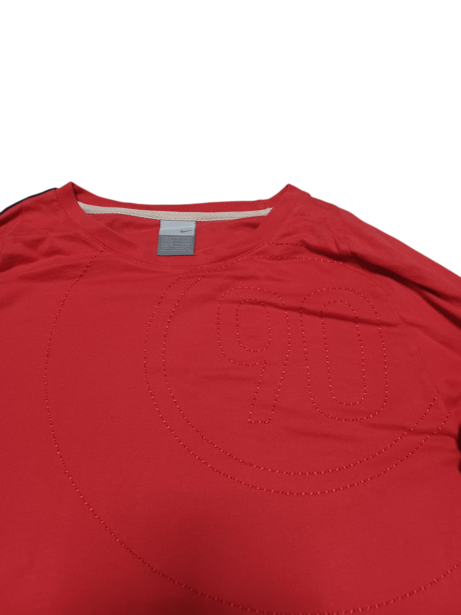 Nike NIKE TOTAL 90 VINTAGE BIG LOGO LONG SLEEVE TEE Size US M / EU 48-50 / 2 - 2 Thumbnail