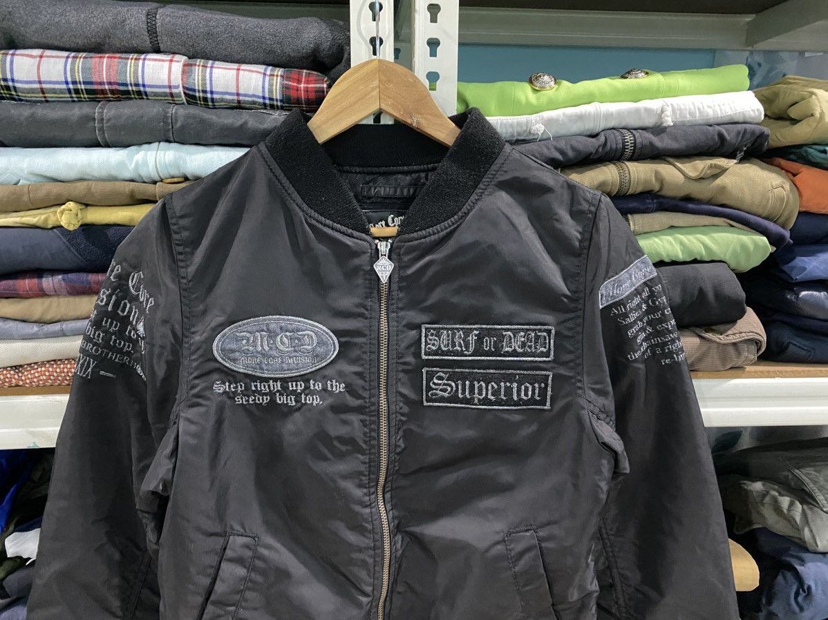Seditionaries More Core Division Anarchy Embroidery Logo Bomber Jacket Size US S / EU 44-46 / 1 - 4 Thumbnail