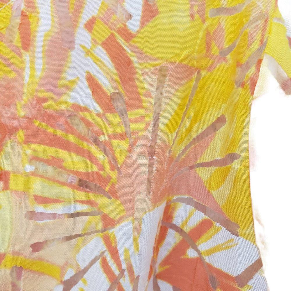Designer CT188a Ruby Rd. Zip Down Orange Shirt 18 Size XXL / US 16-18 / IT 52-54 - 4 Thumbnail