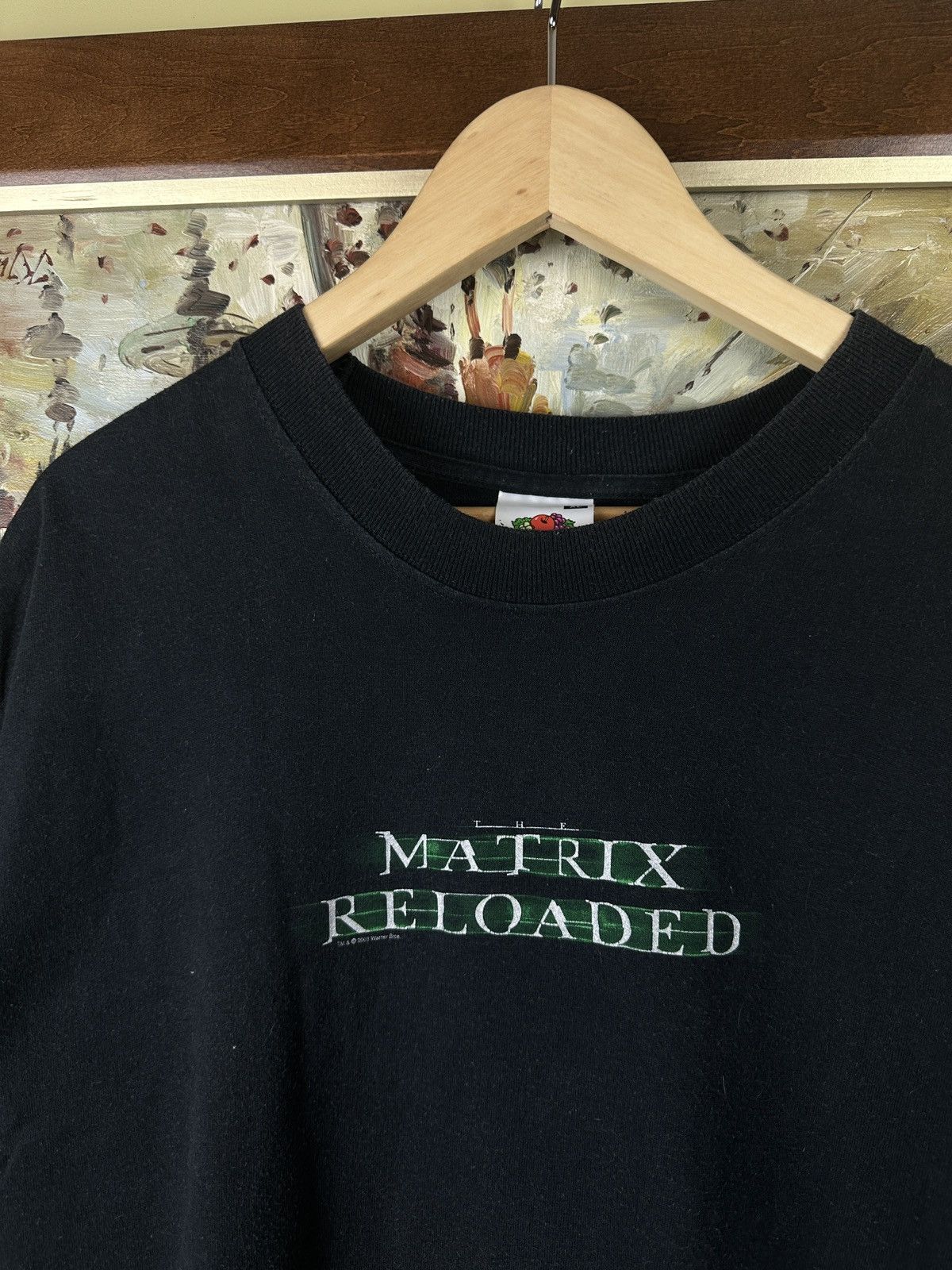 Vintage Vintage 2003 Matrix Reloaded movie tee T-shirt Size US XL / EU 56 / 4 - 2 Thumbnail
