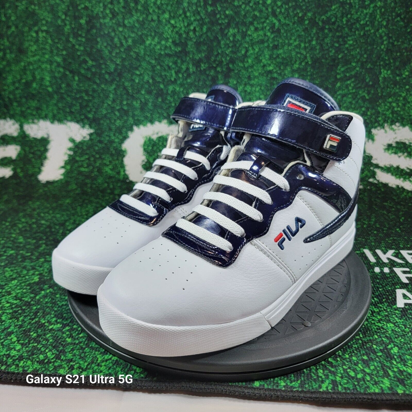 Fila Fila Vulc 13 Mid Anodized White Blue Blue 10M Grailed