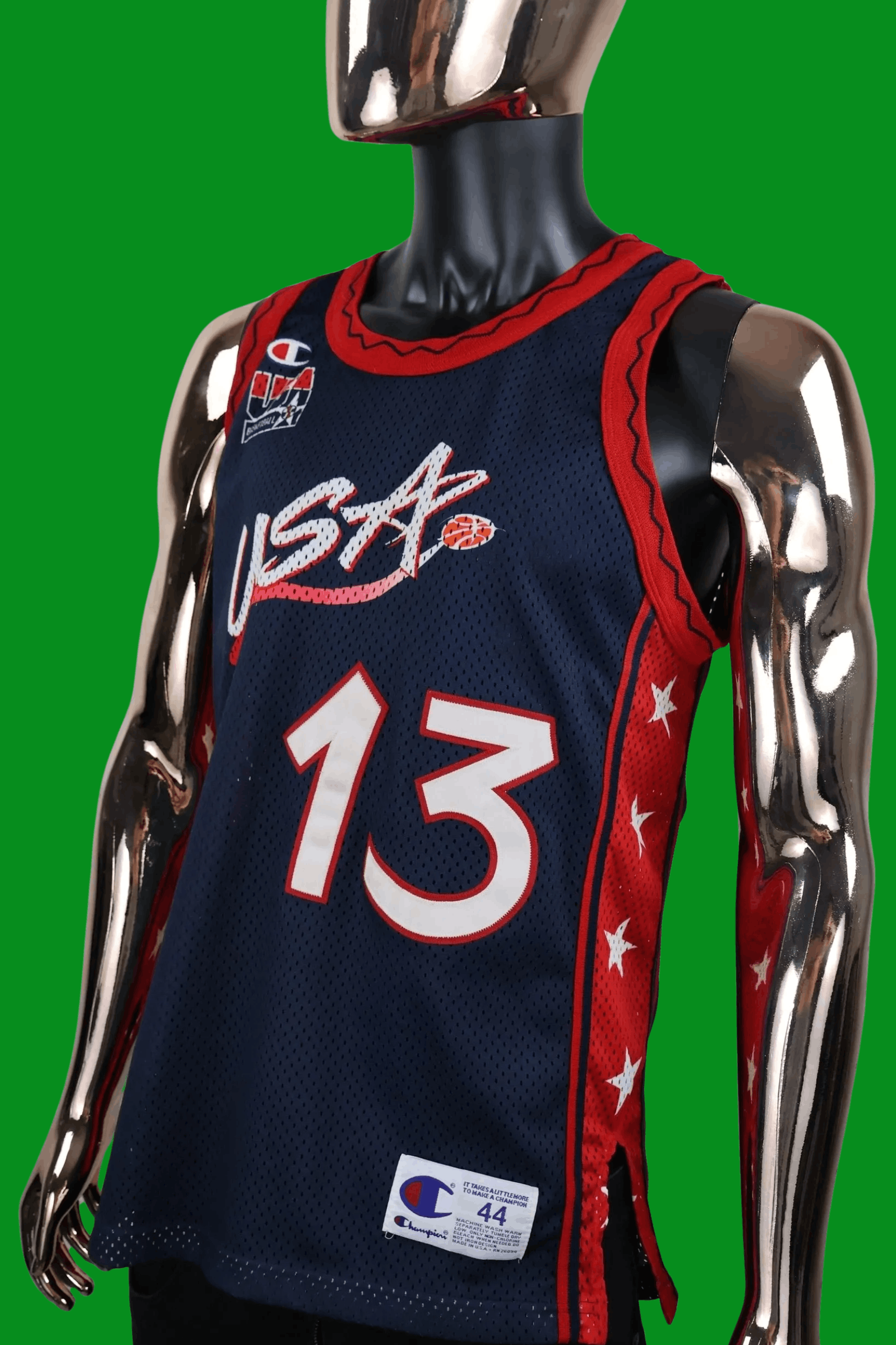 Champion VTG Champion Shaquille O'Neal #13 USA Dream Team II Jersey Size US S / EU 44-46 / 1 - 2 Thumbnail