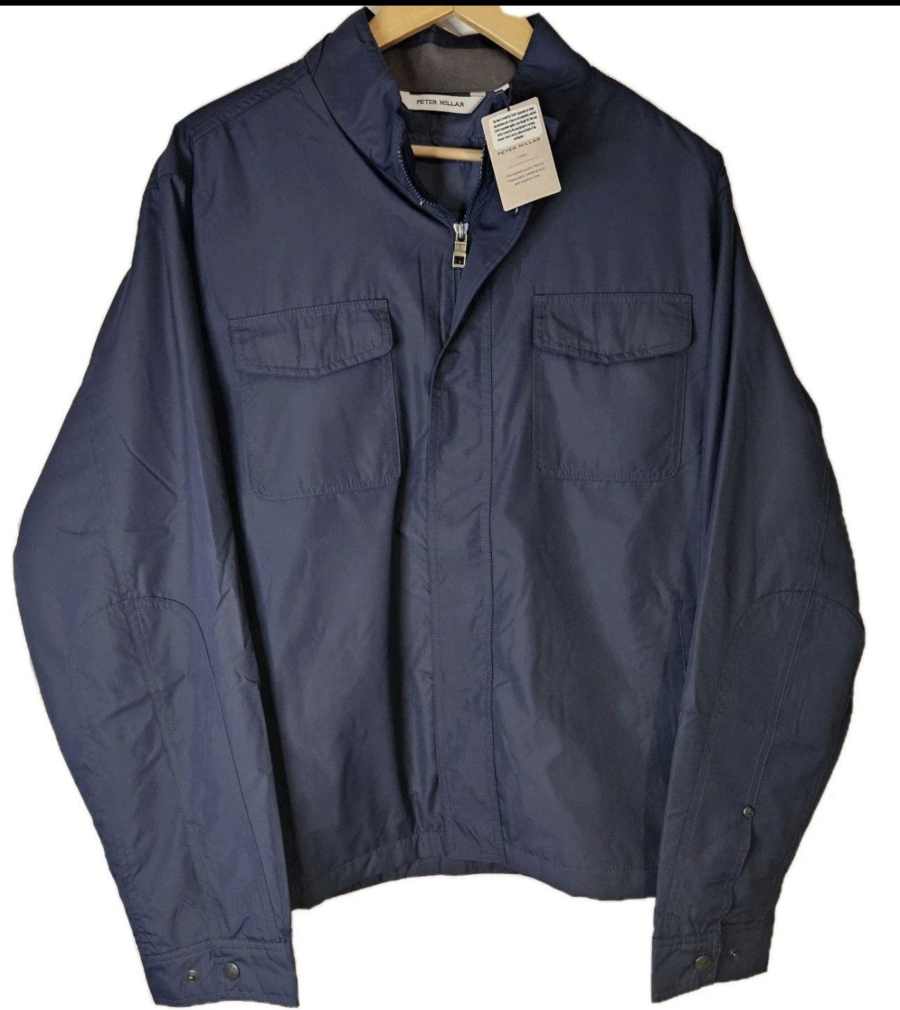 Peter Millar Peter Millar Norfolk Bomber Jacket / MF24Z03 / Navy / 2XL Size US XXL / EU 58 / 5 - 4 Thumbnail