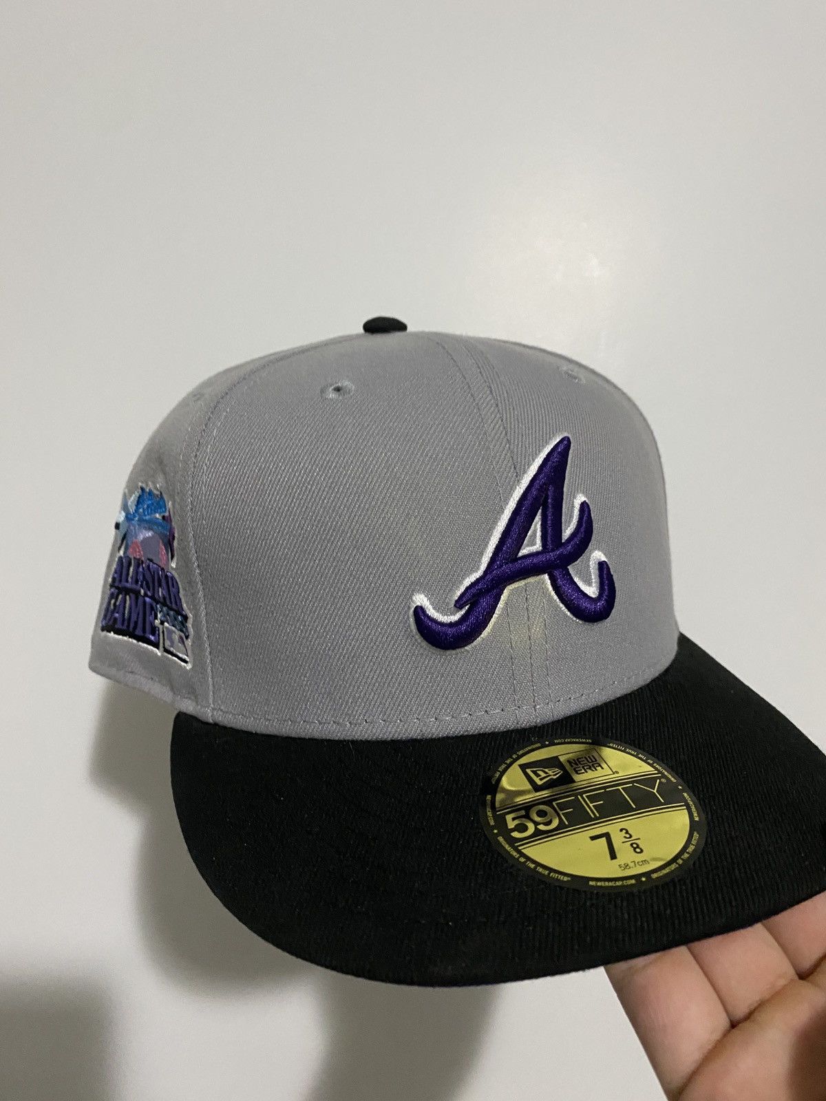 New Era Atlanta Braves fitted hat size 7 3/8 Dirt Sprite 2 DS2 inspo Size ONE SIZE - 1 Thumbnail