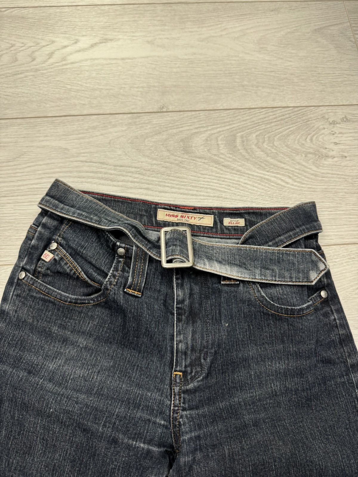 Miss Sixty × Vintage Y2K Miss Sixty Vintage Flared Nixie Jeans Size 25" / US 0 / IT 36 - 5 Thumbnail
