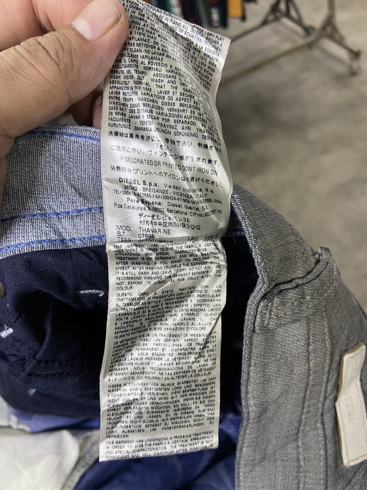 Diesel Diesel jeans black gold if six was nine Size US 33 - 12 Thumbnail
