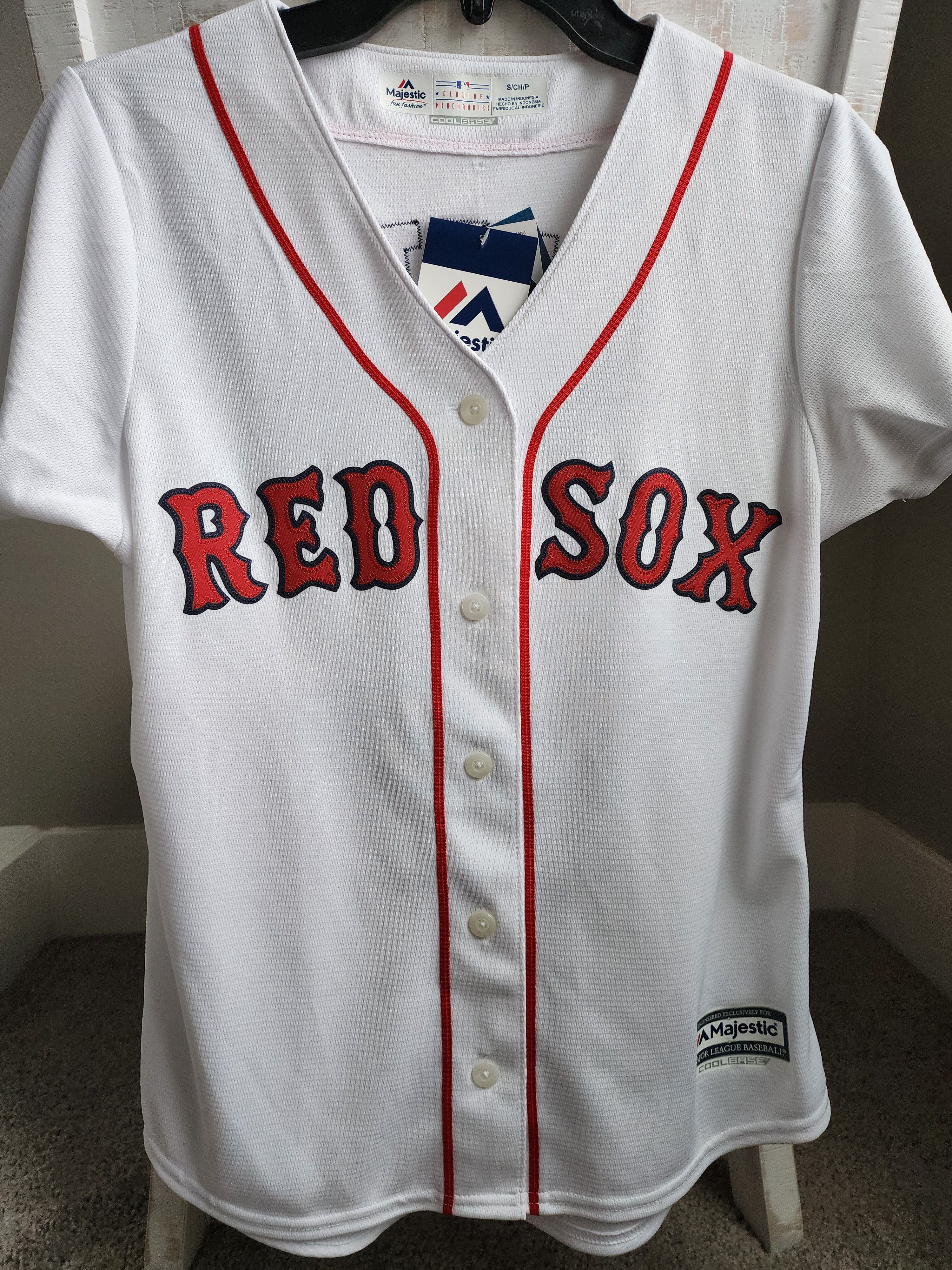 Majestic NWT Red Sox Mookie Betts jersey mint condition Size S / US 4 / IT 40 - 1 Thumbnail
