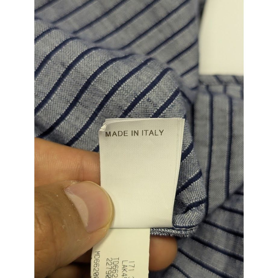 Brunello Cucinelli o1rshd1 CC20 Button Shirt in Multicolor Size US M / EU 48-50 / 2 - 22 Thumbnail