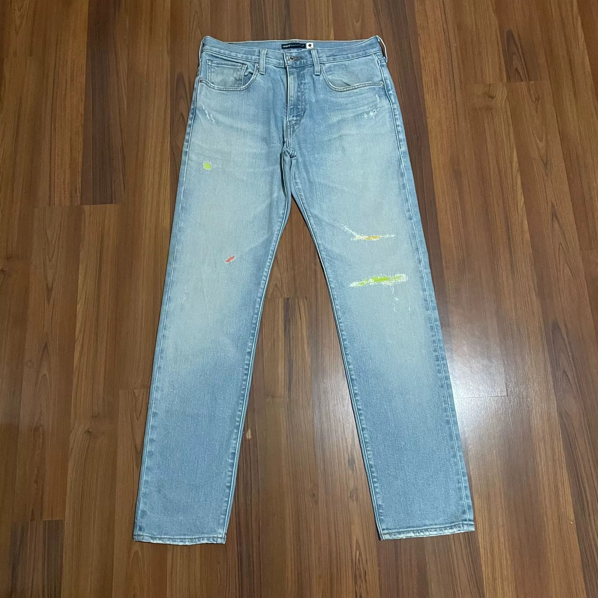 Levi's LEVI'S 502 Ice Blue Distressed Jeans Size US 34 / EU 50 - 1 Thumbnail