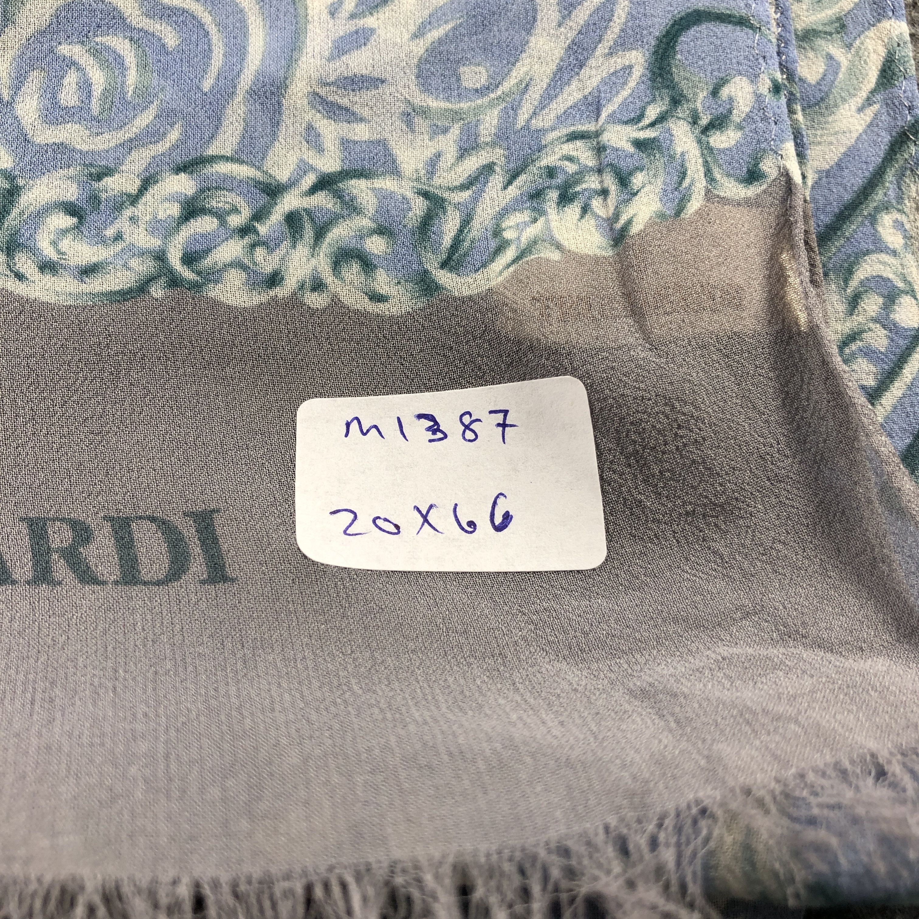Trussardi Trussardi Luxury Silk Stole Silk Scarf M1387 Size ONE SIZE - 7 Thumbnail