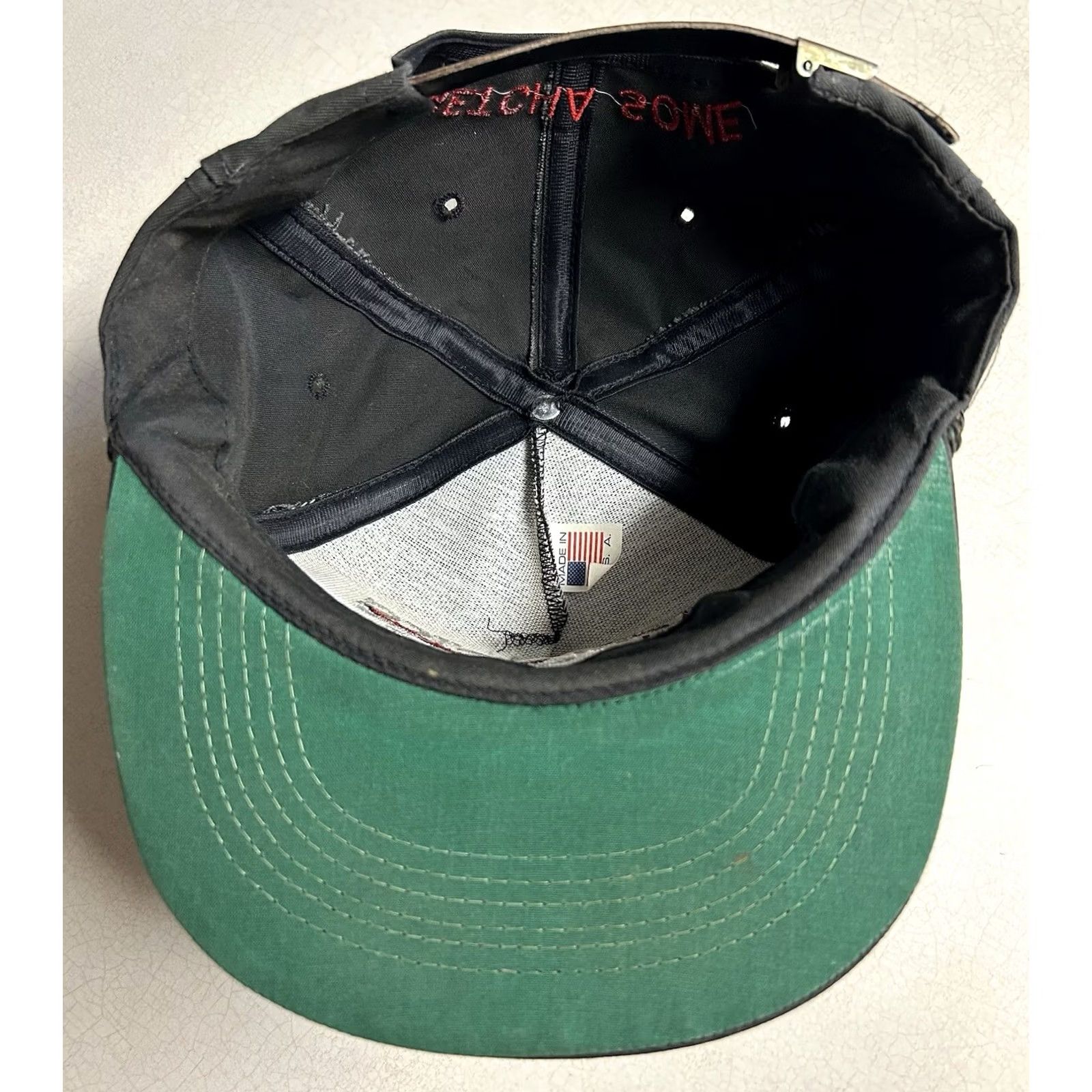 Brooks VTG Brooks And Dunn Getcha Some Tour 1993 Hat Strap Back Rope Bolero RARE Size ONE SIZE - 8 Thumbnail