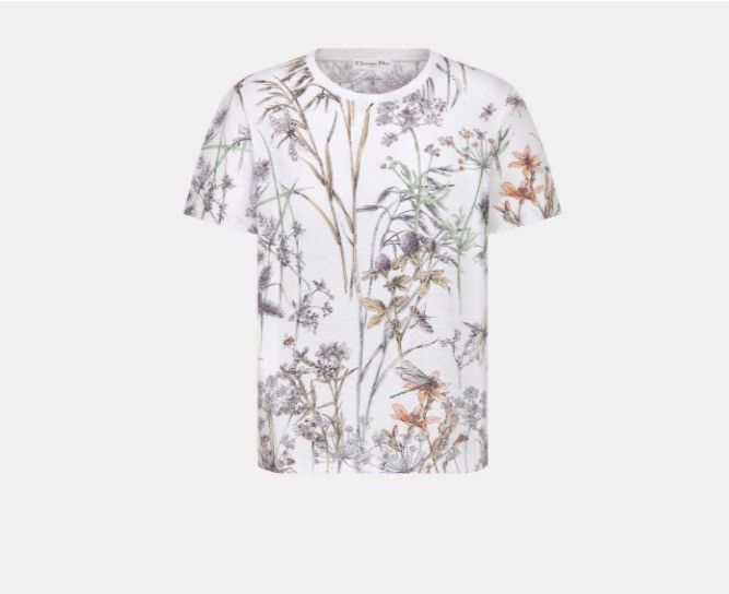 Dior o1w1db10425 443T09A T-Shirt in Multicolor Size S / US 4 / IT 40 - 1 Thumbnail