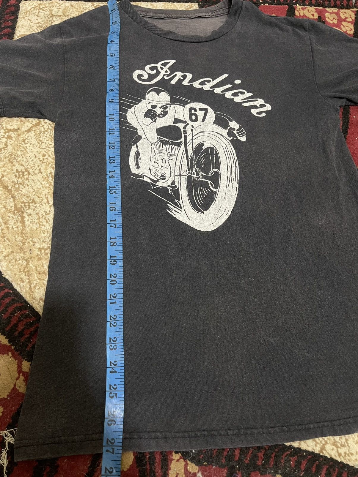 Indian Motorcycle Sun Faded thrashed Indian Motorcycle tee Size US S / EU 44-46 / 1 - 12 Thumbnail