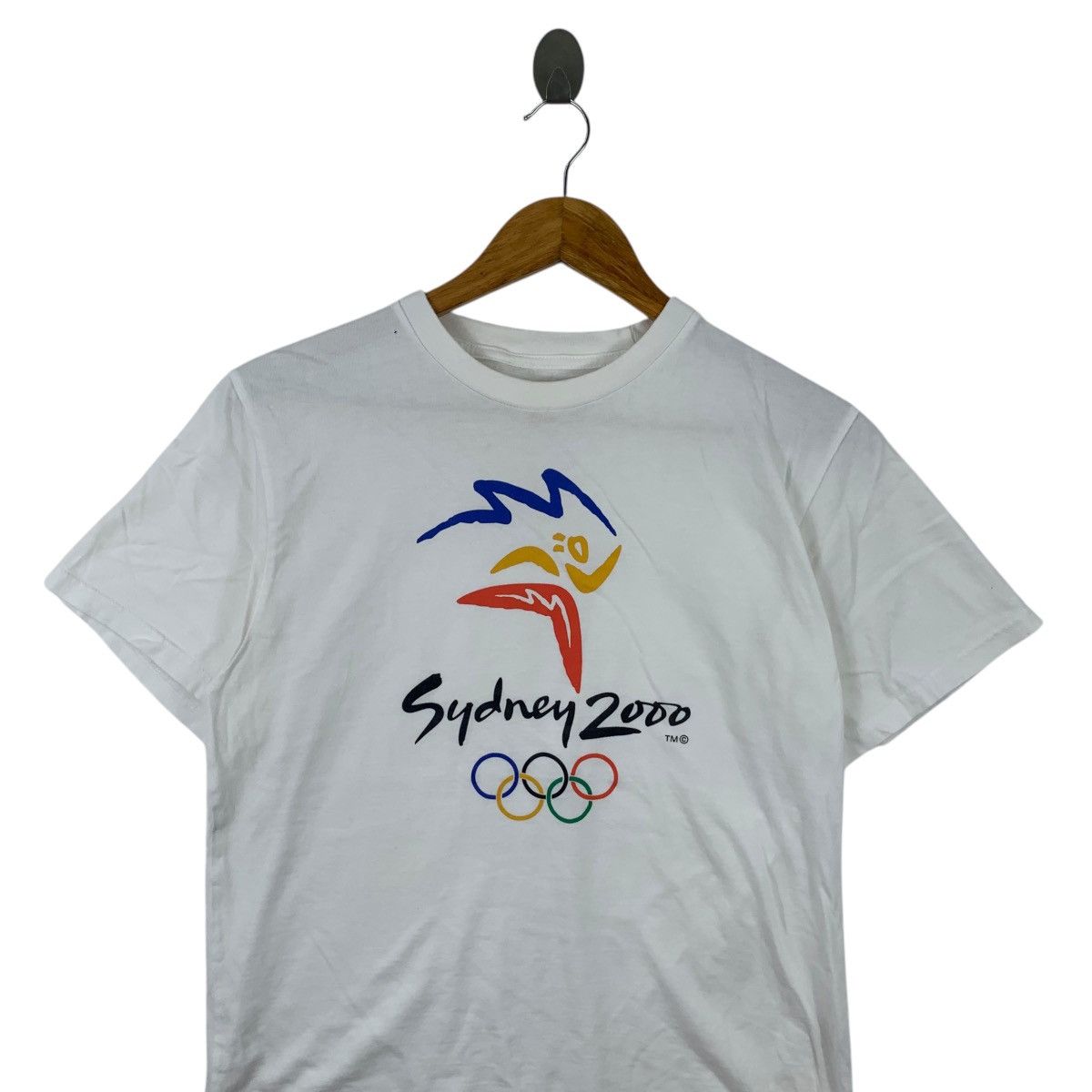Vintage Vintage OLYMPIC SYDNEY 2000 Summer Sport Mascot Tee Shirt Size S / US 4 / IT 40 - 2 Thumbnail