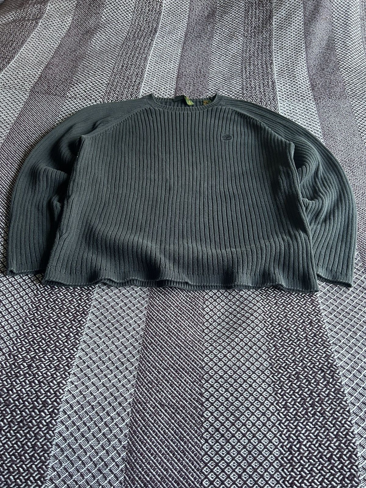 Timberland × Vintage Vintage Striped Y2K Timberland Crewneck Sweater Faded Size S Size US S / EU 44-46 / 1 - 4 Thumbnail