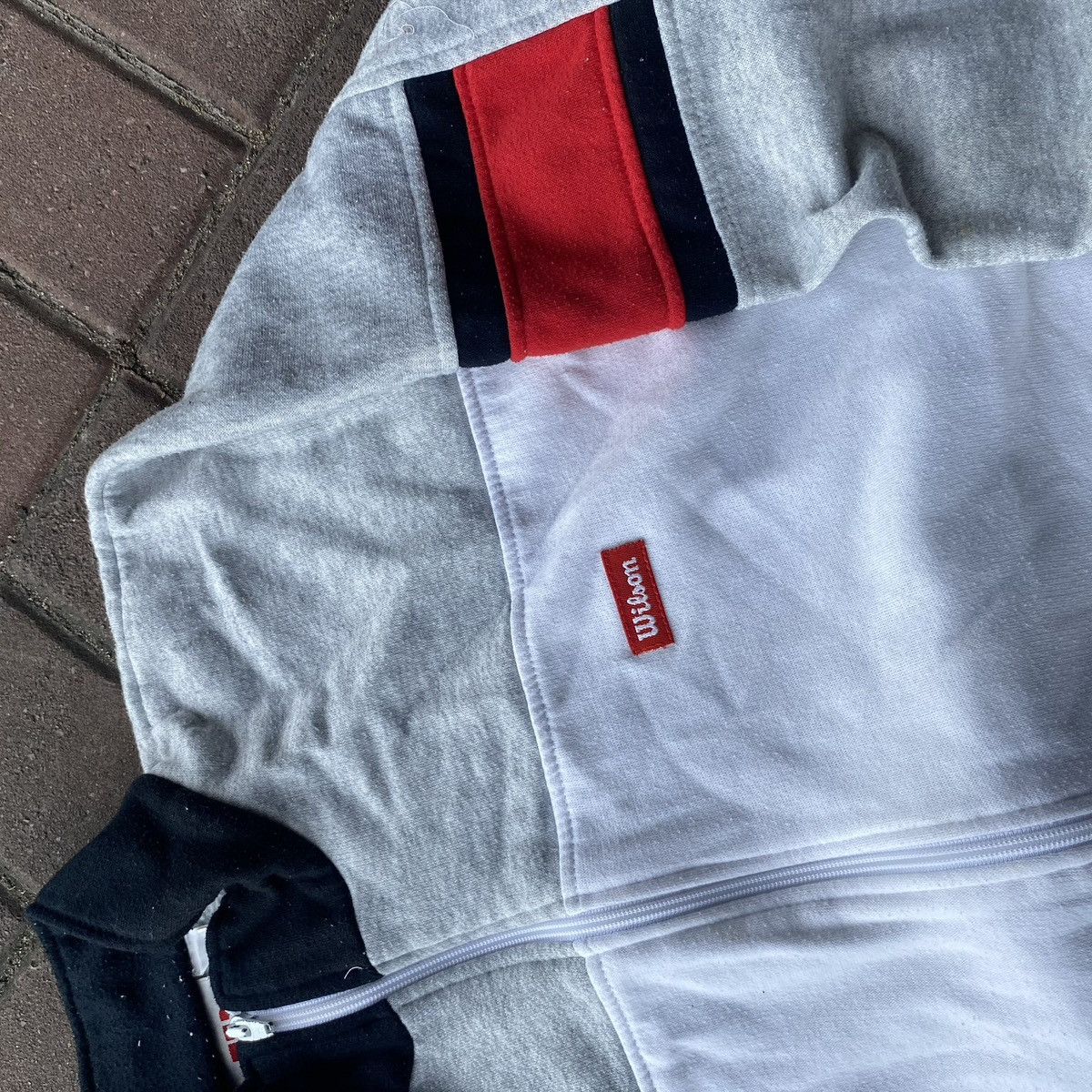 Vintage × Wilson VINTAGE Y2K WILSON ATHLETICS FULL ZIPPER JACKETS Size US XL / EU 56 / 4 - 6 Thumbnail