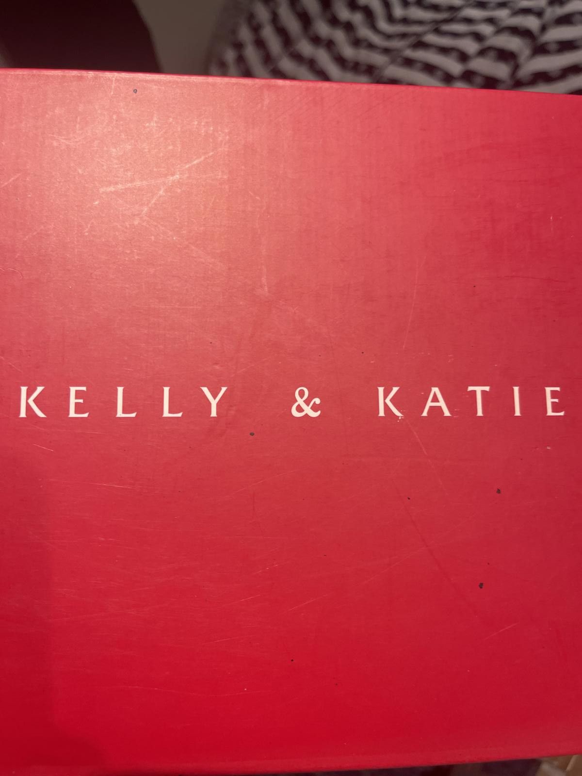 Designer Kelly and Katie Champagne Shimmer Heels - 2 Inch Size US 8.5 / IT 38.5 - 3 Thumbnail