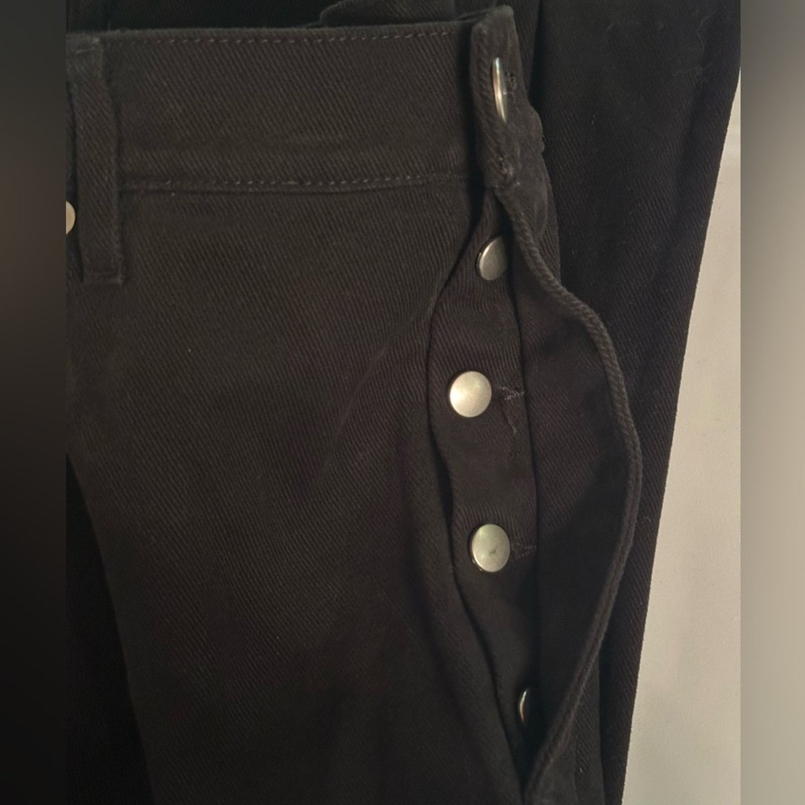 Rick Owens Bolan Strobe FW22 Flare Bootcut Pants size 34 Black Cotton Size US 34 / EU 50 - 6 Thumbnail