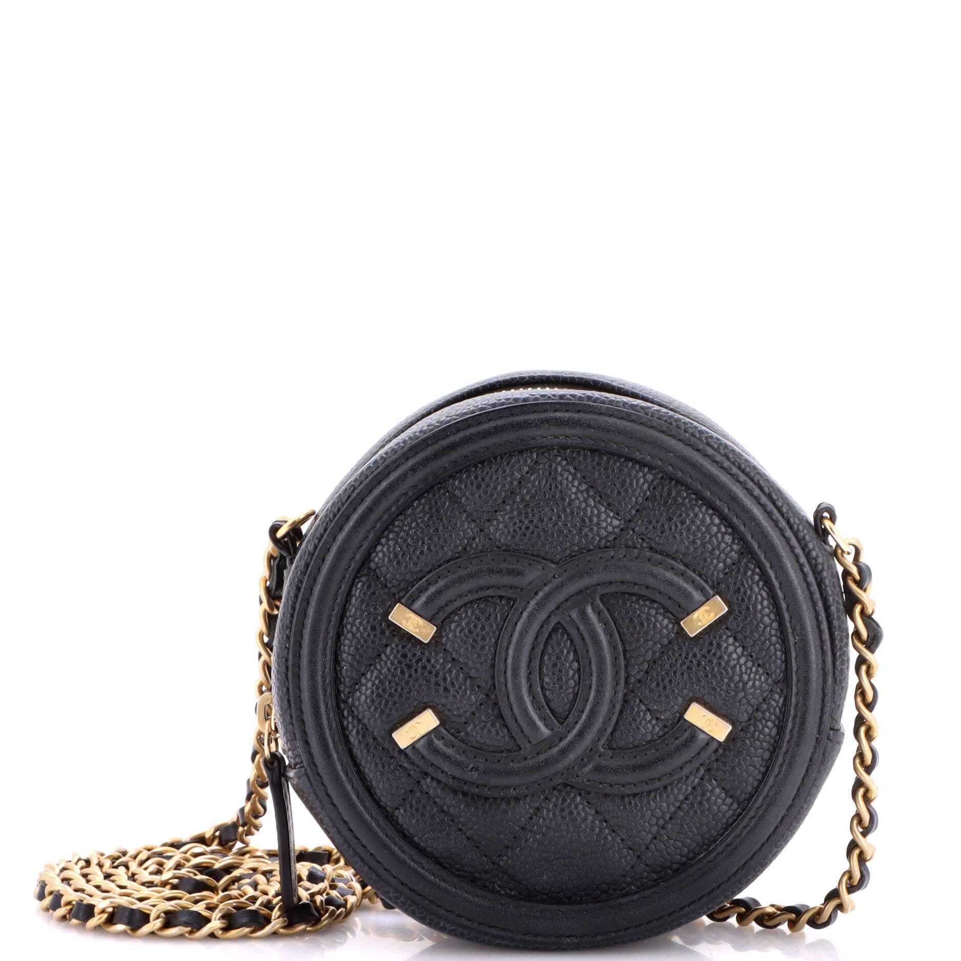 Chanel Filigree Round Clutch with Chain Size ONE SIZE - 1 Thumbnail