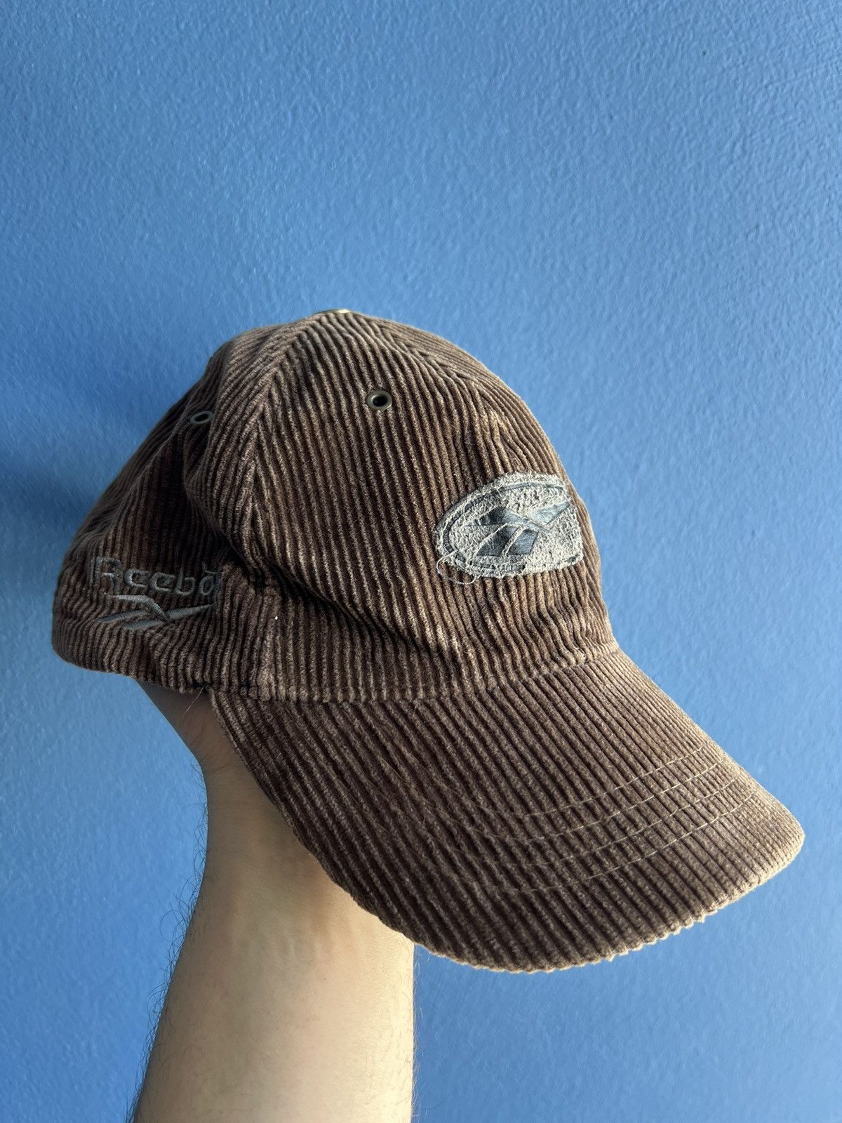 Reebok Vintage Reebok Corduroy Hat Size ONE SIZE - 1 Thumbnail