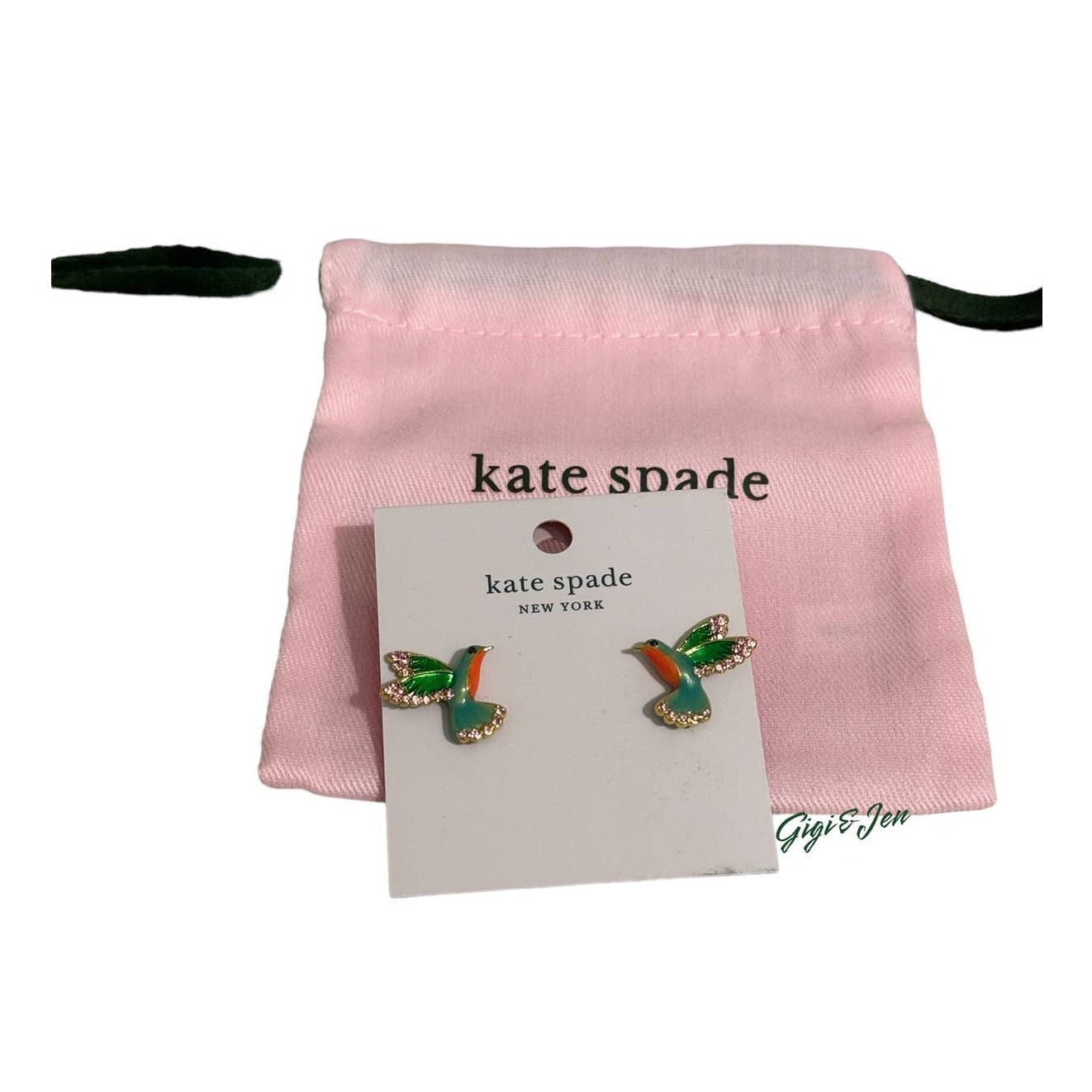 Kate Spade Kate Spade New York Scenic Route Hummingbird Stud Earrings Size ONE SIZE - 1 Thumbnail