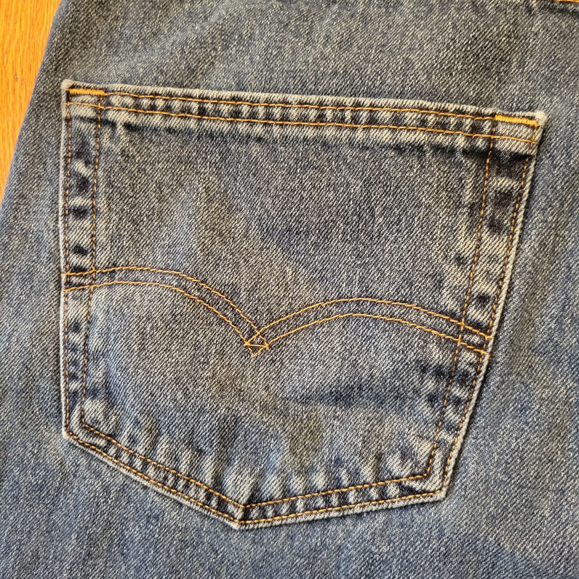 Levi's Levis 505 Jeans Regular Fit 48x32 Classic Blue Denim 5 Pocke Size US 44 / EU 60 - 8 Thumbnail