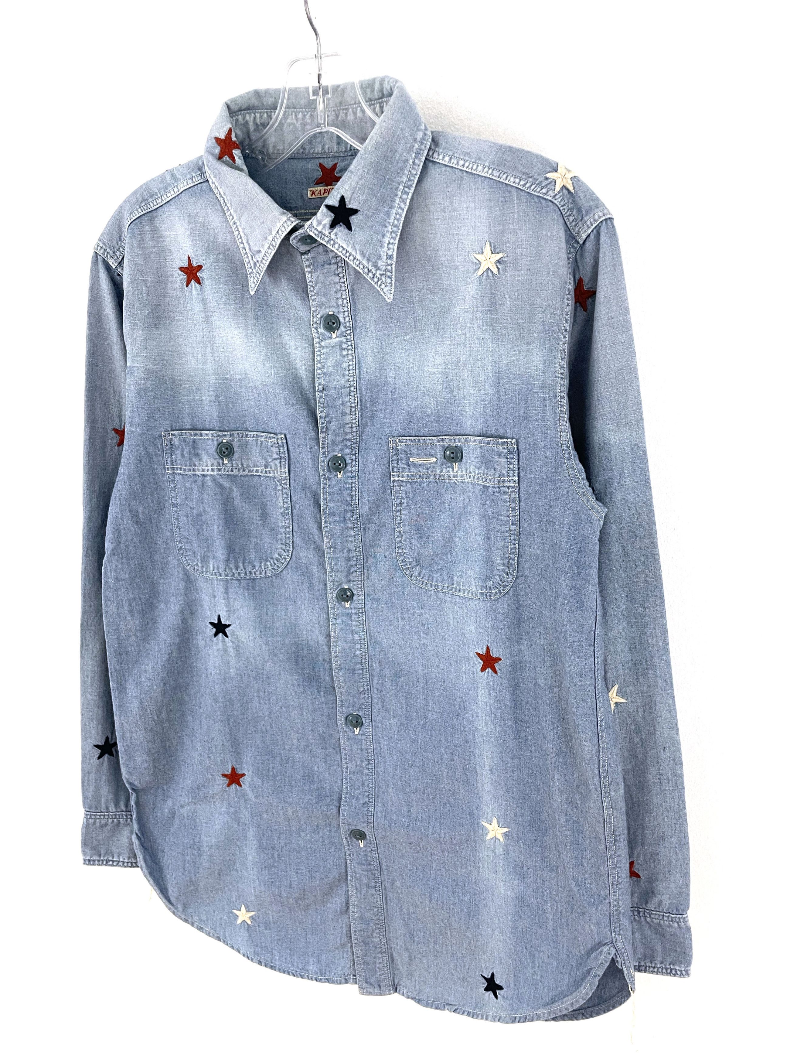 Kapital Stars Buttonup Size US M / EU 48-50 / 2 - 2 Thumbnail