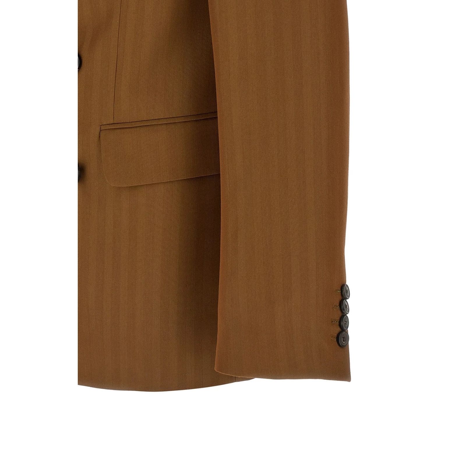 Dries Van Noten DRIES VAN NOTEN Barry Brown Wool Blazer New & Authentic (Men Size US L / EU 52-54 / 3 - 4 Thumbnail