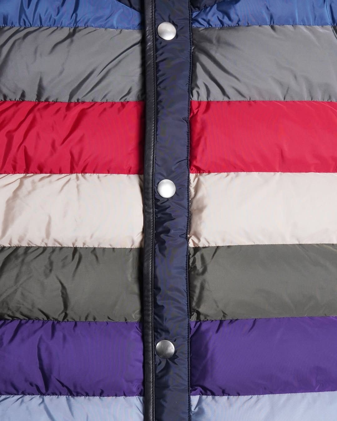 Prada (NEW) FW14 Rainbow Colorblock Puffer Jacket Size US M / EU 48-50 / 2 - 6 Thumbnail