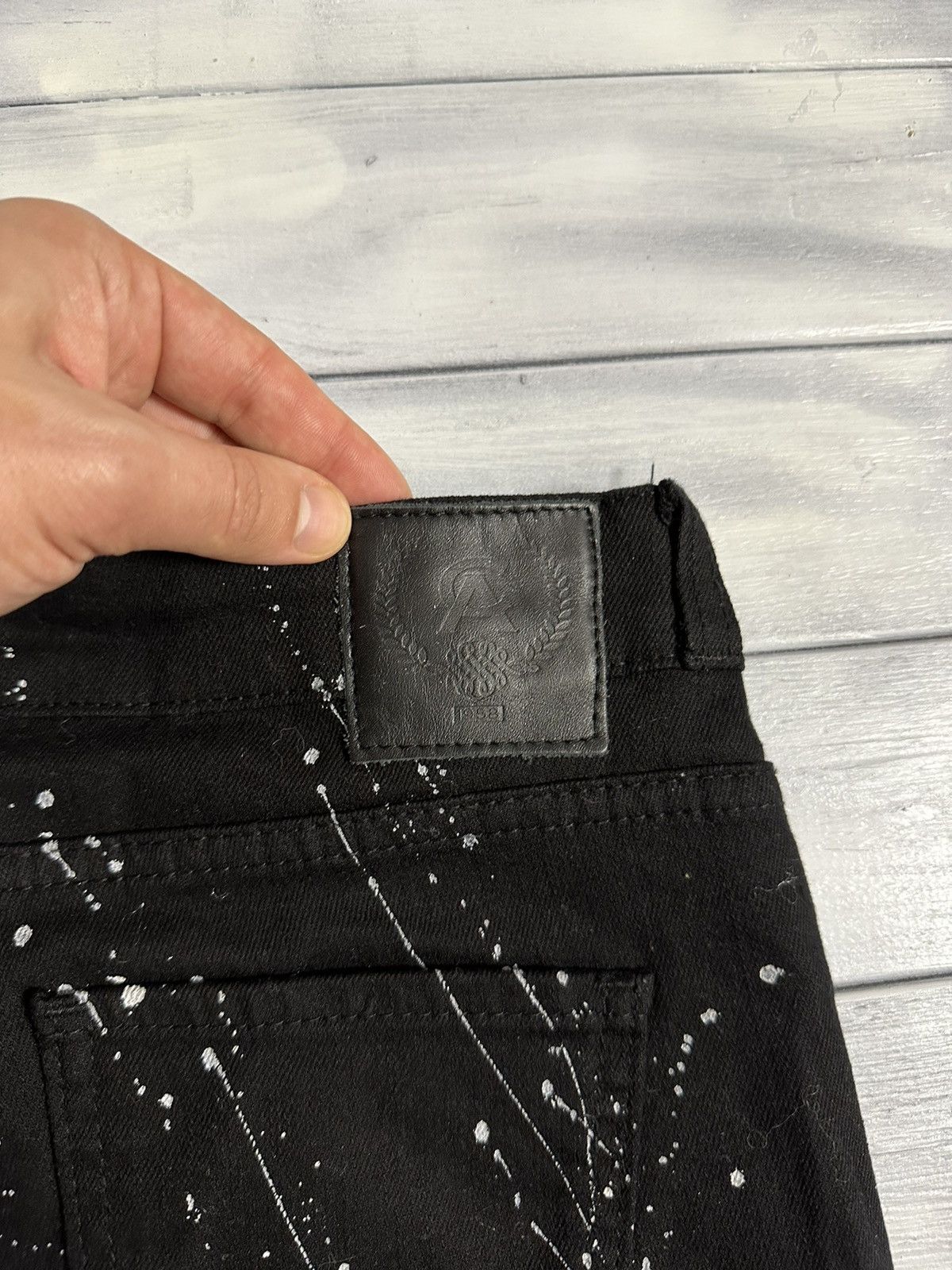 Christian Audigier Rare Jeans Christian Audigier 1958 Japan Avant-Garde style. Size US 30 / EU 46 - 9 Thumbnail