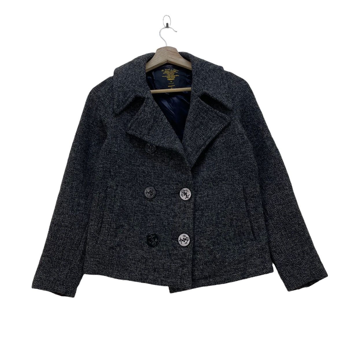 image of Fidelity X Ship By Gerald And Stewart Jacket in Grey, Women's (Size Small)