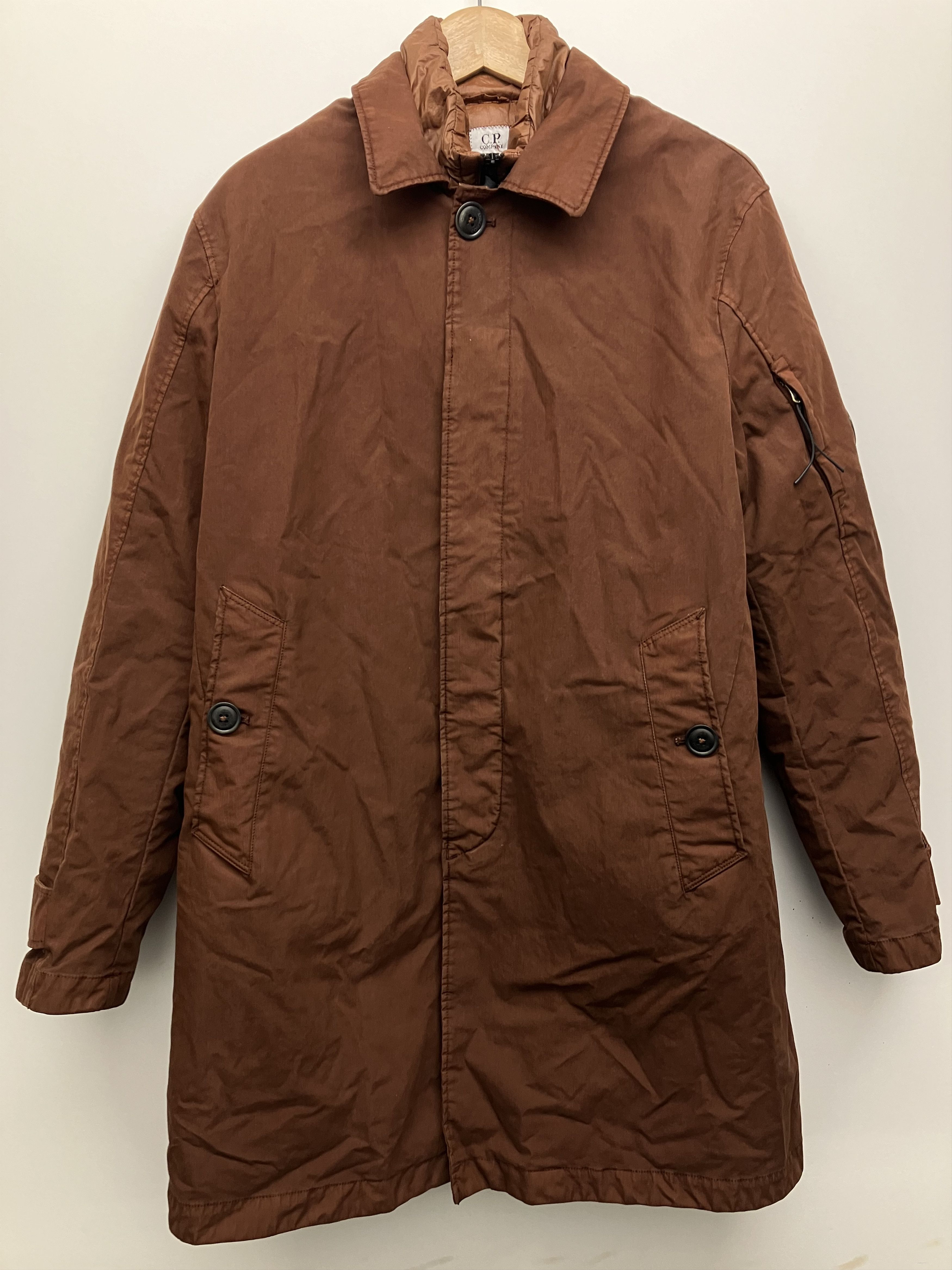 C.P. Company C.P. Company 50 Fili 'Long Jacket' Lined Trench Coat Size US M / EU 48-50 / 2 - 1 Thumbnail