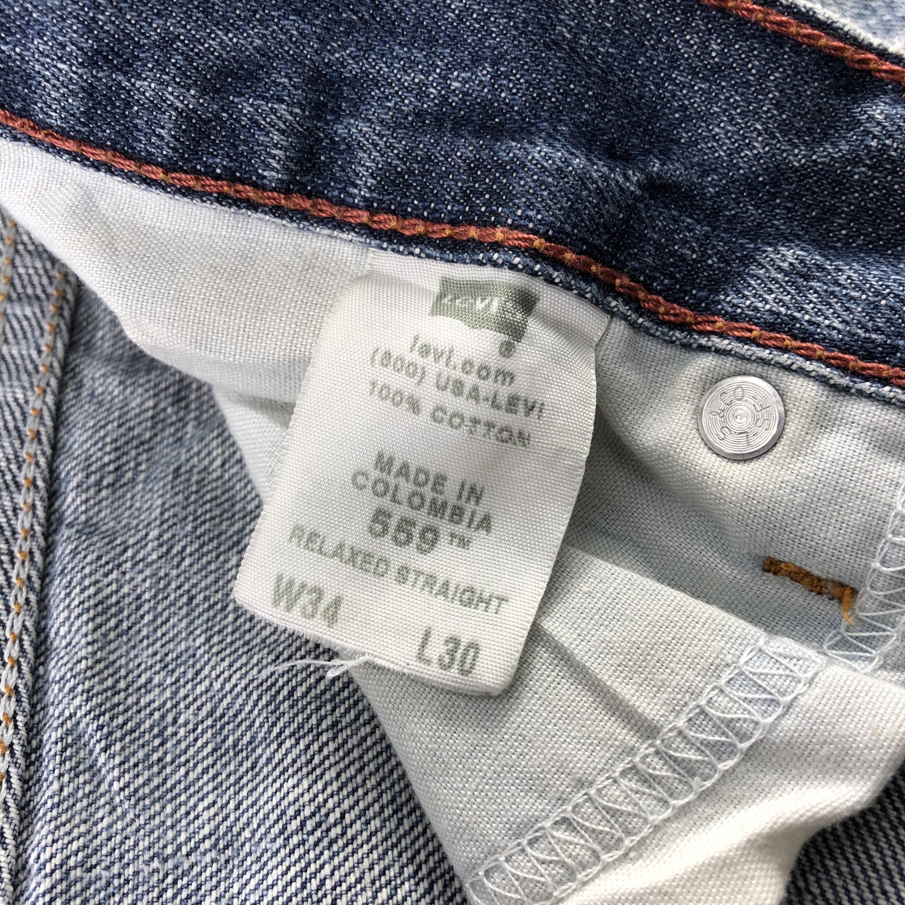 Levi's × Vintage Vintage Levis Jeans-JM1701 Size US 35 - 12 Thumbnail