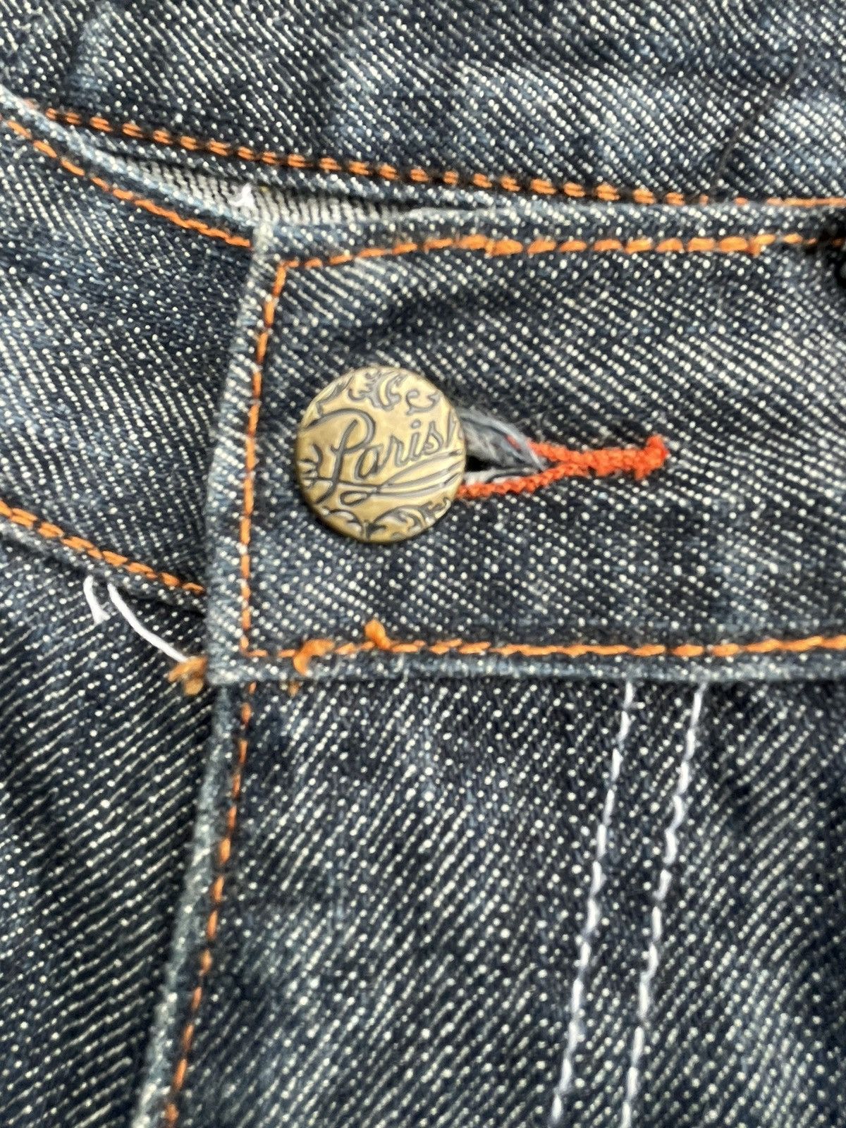 Japanese Brand Parish Custom Denim Size US 33 - 18 Thumbnail