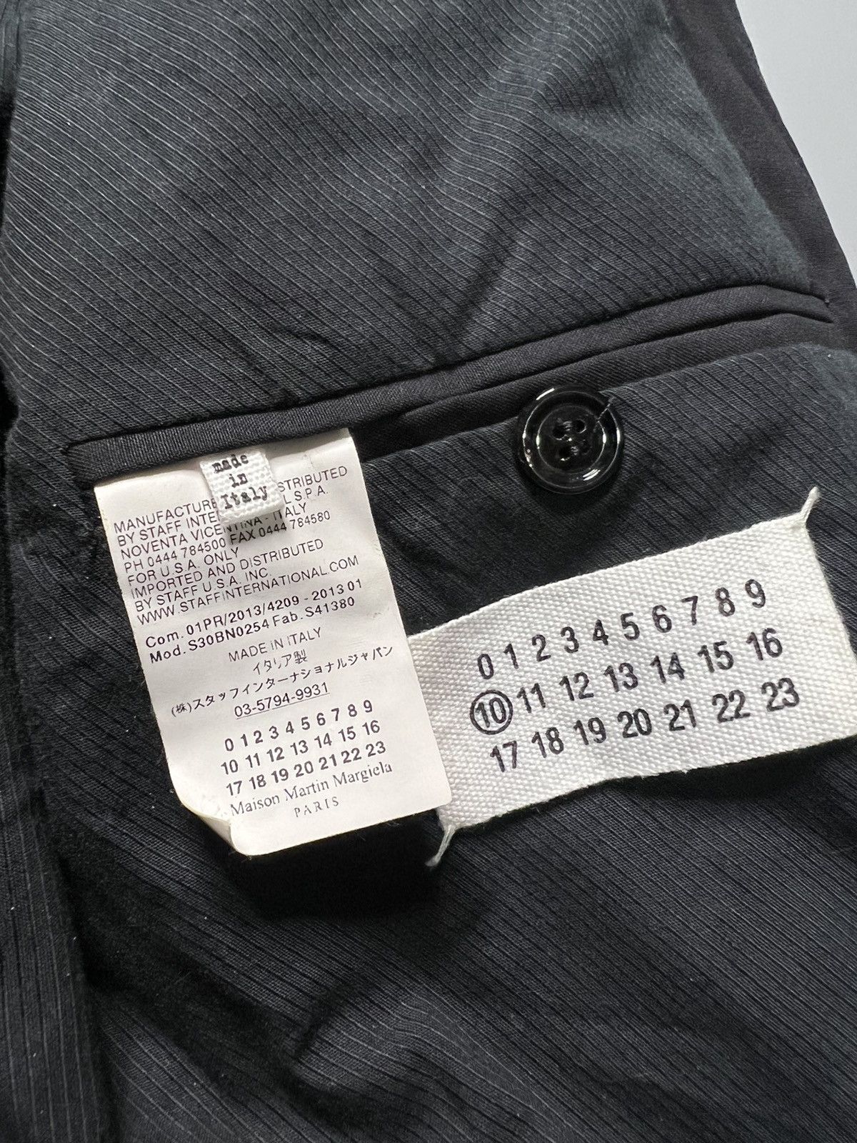 Maison Margiela Maison Margiela Line 10 F/W 13 Tailored Jacket Size US S / EU 44-46 / 1 - 10 Thumbnail