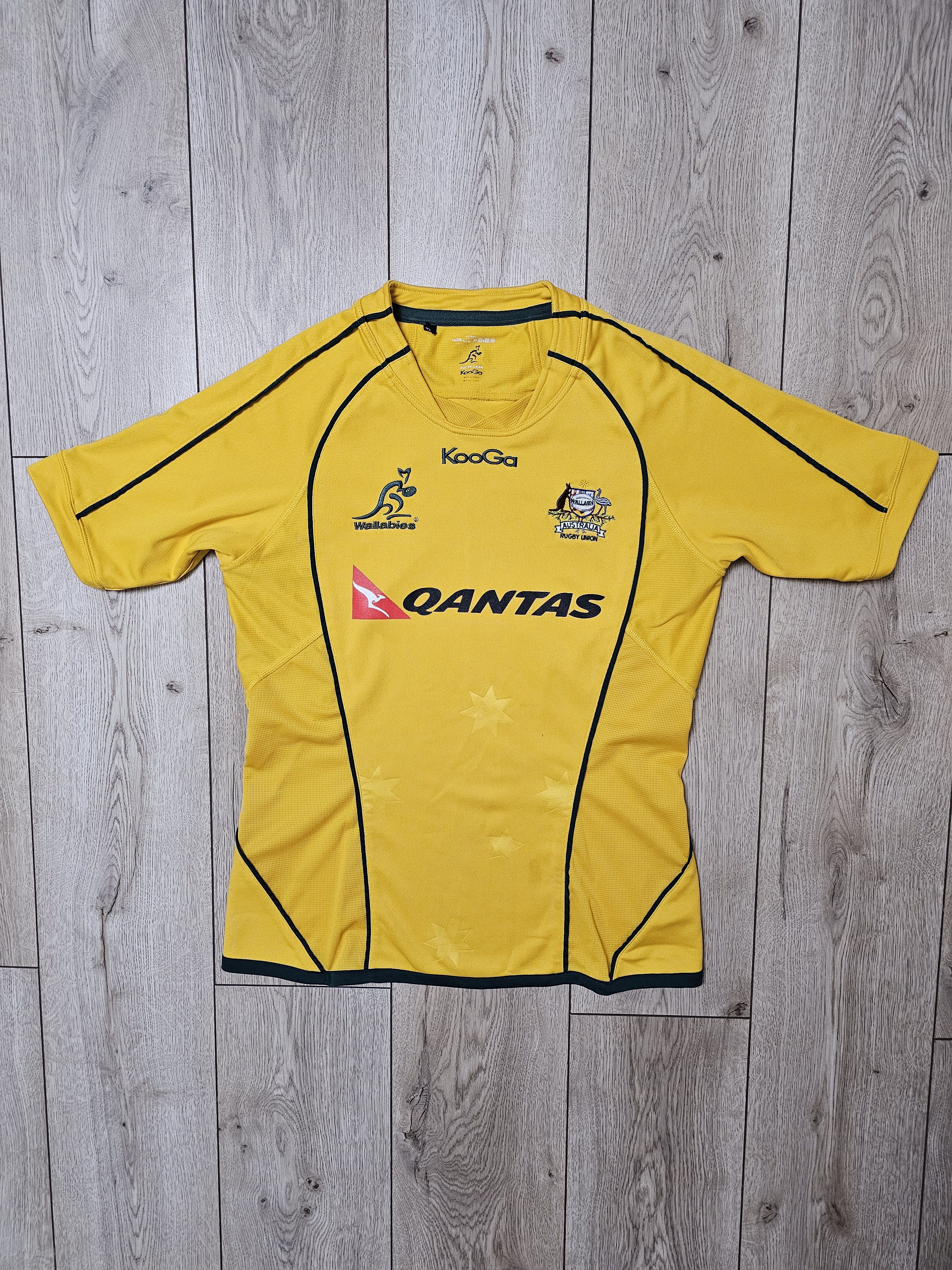 Vintage AUSTRALIA RUGBY JERSEY 2010 WORLD CUP UNION RUGBY JERSEY Size US S / EU 44-46 / 1 - 1 Thumbnail