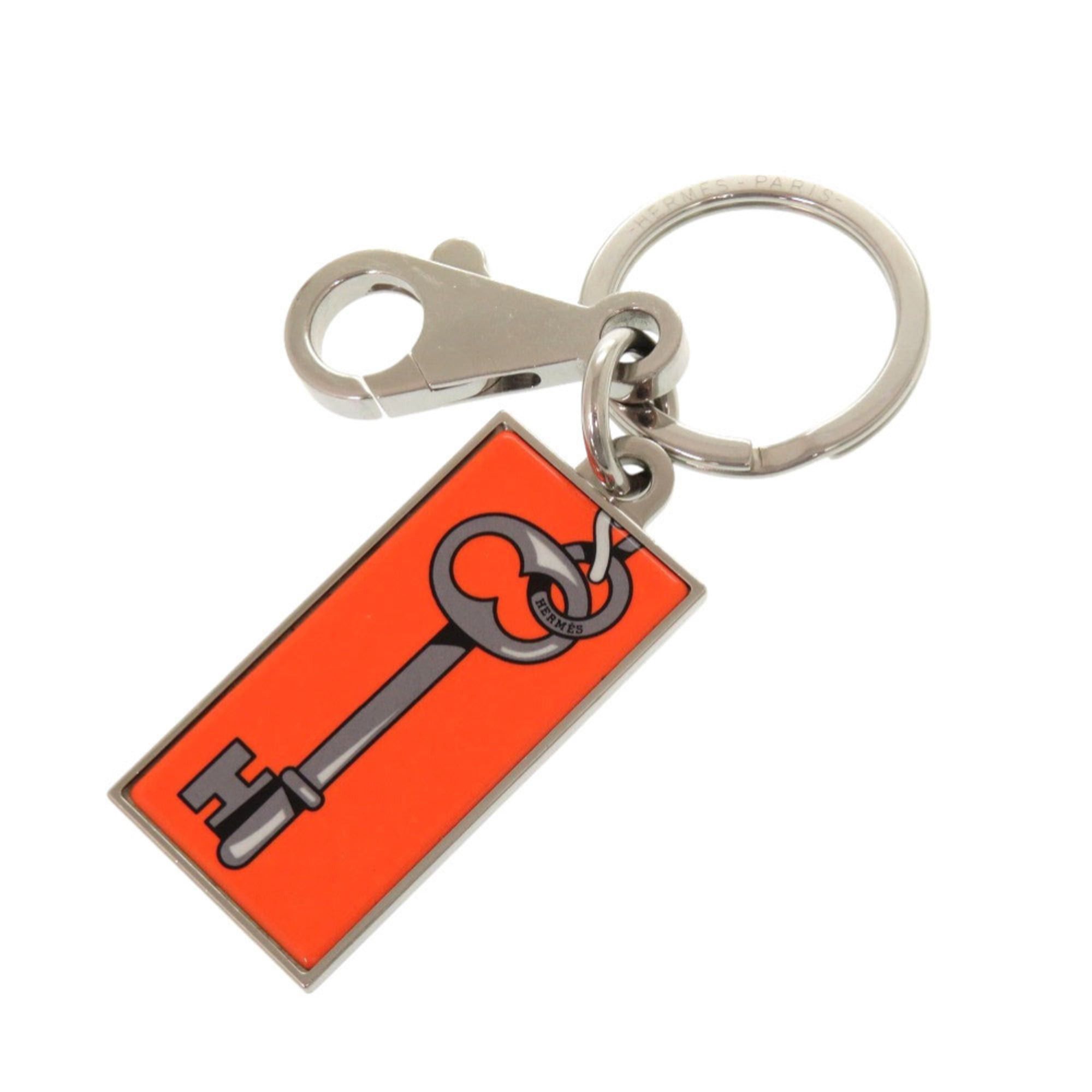 Hermes Hermes Illusion Key Ring, Orange, Holder 1051 Size ONE SIZE - 1 Thumbnail