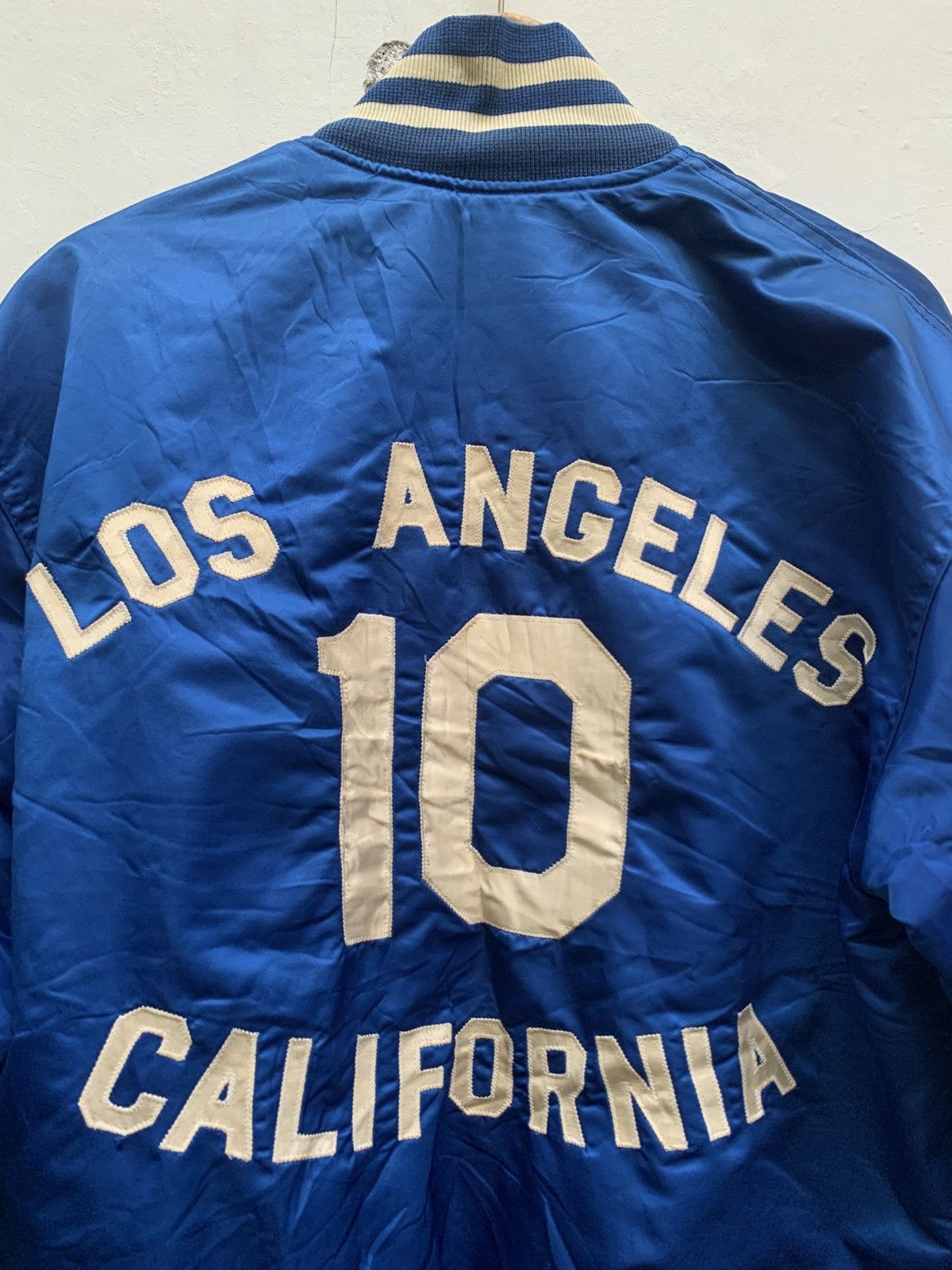 MLB Vintage LA DODGERS by Catchball Satin Jacket Size US L / EU 52-54 / 3 - 2 Thumbnail