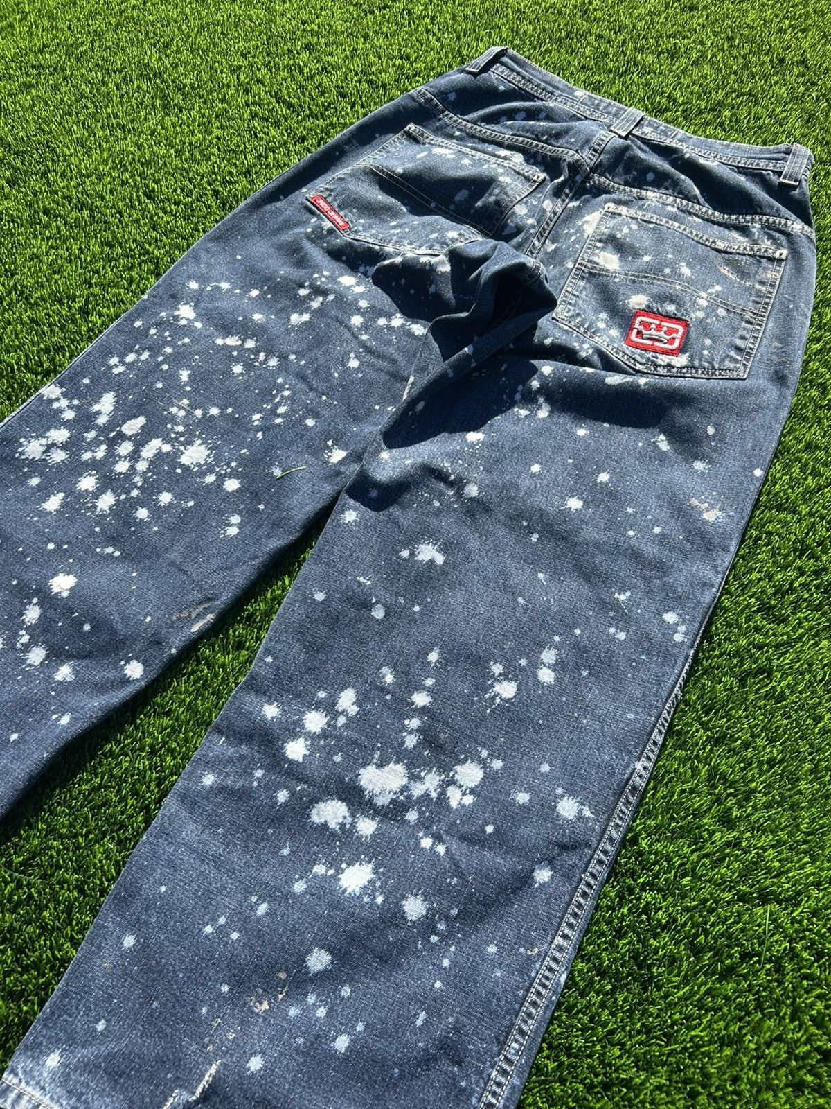 JNCO Vintage Y2K Bleach Wash JNCOS Size US 32 / EU 48 - 5 Thumbnail