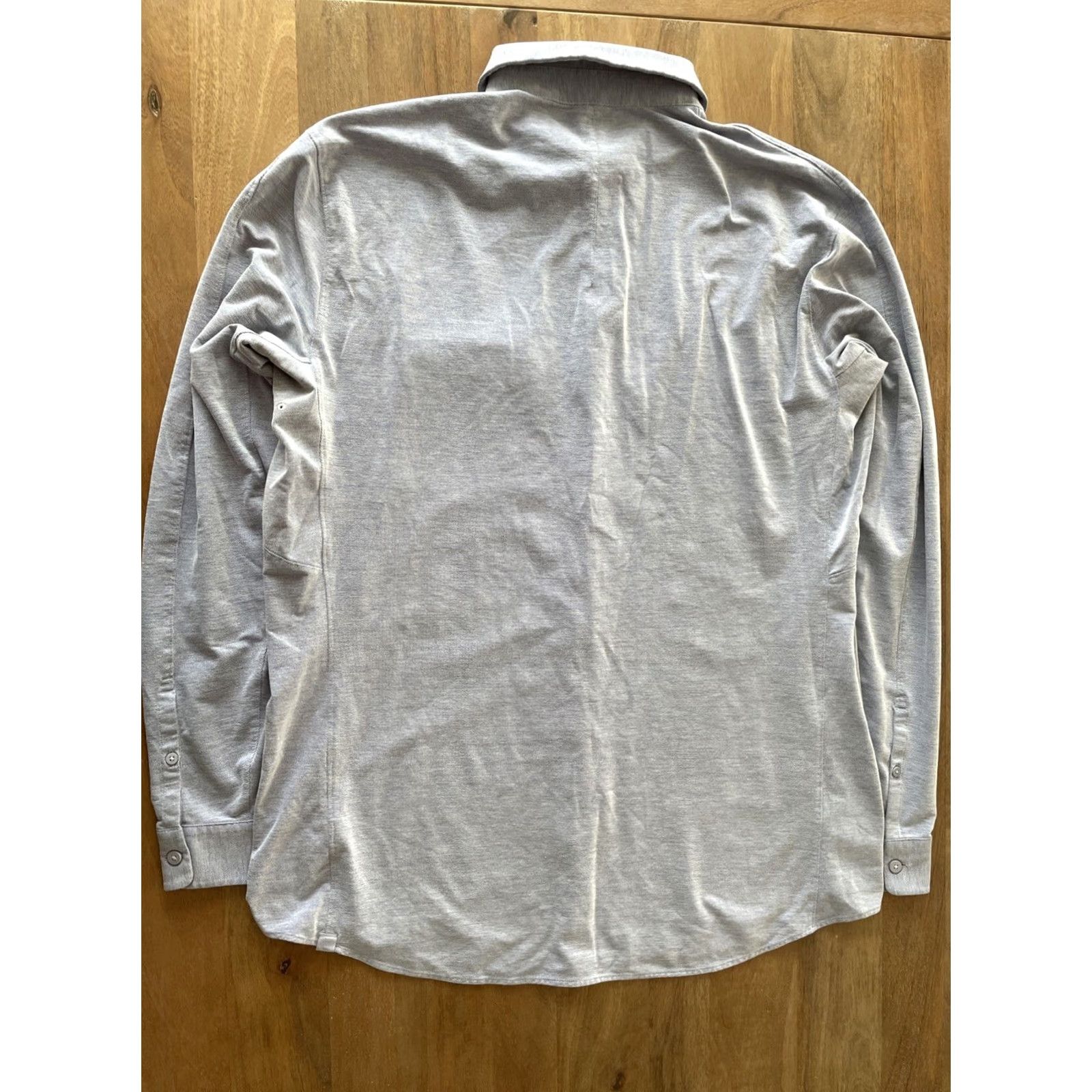 Lululemon Lululemon Commission Long Sleeve Pocket Shirt Mens Large Blue Commuter Casual Shirt Size US L / EU 52-54 / 3 - 2 Thumbnail