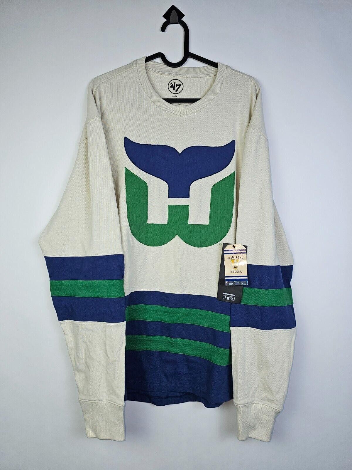 Hartford '47 Brand Hartford Whalers Throwback Hockey Jersey M NEW Size US M / EU 48-50 / 2 - 1 Thumbnail